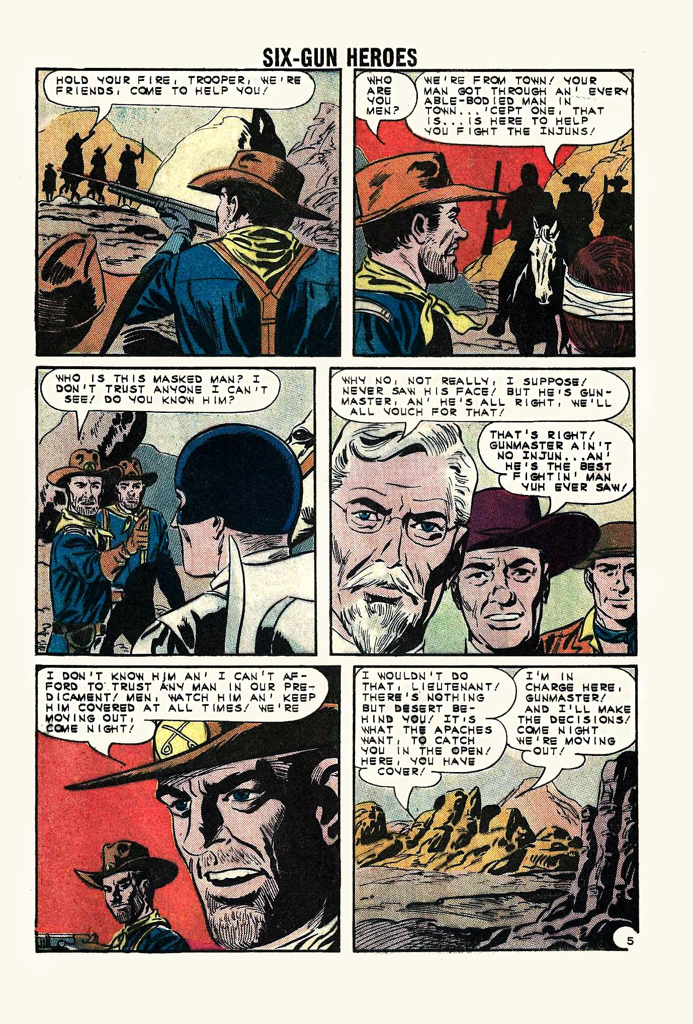 Read online Six-Gun Heroes comic -  Issue #77 - 8