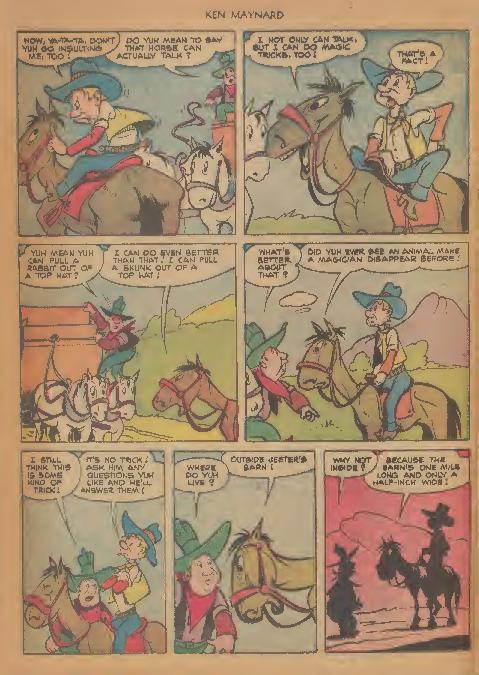 Read online Ken Maynard Western comic -  Issue #5 - 32