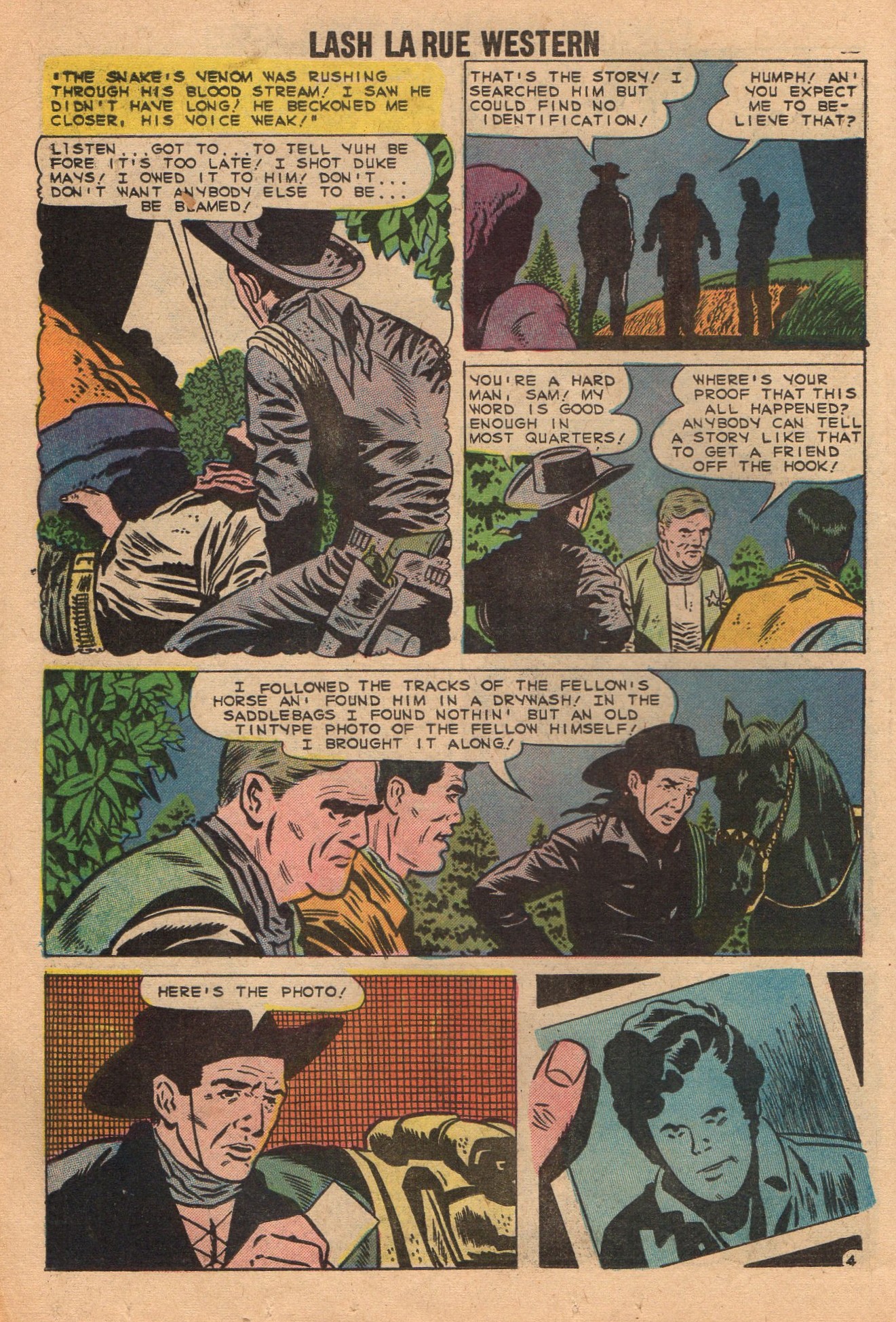 Read online Lash Larue Western (1949) comic -  Issue #76 - 18