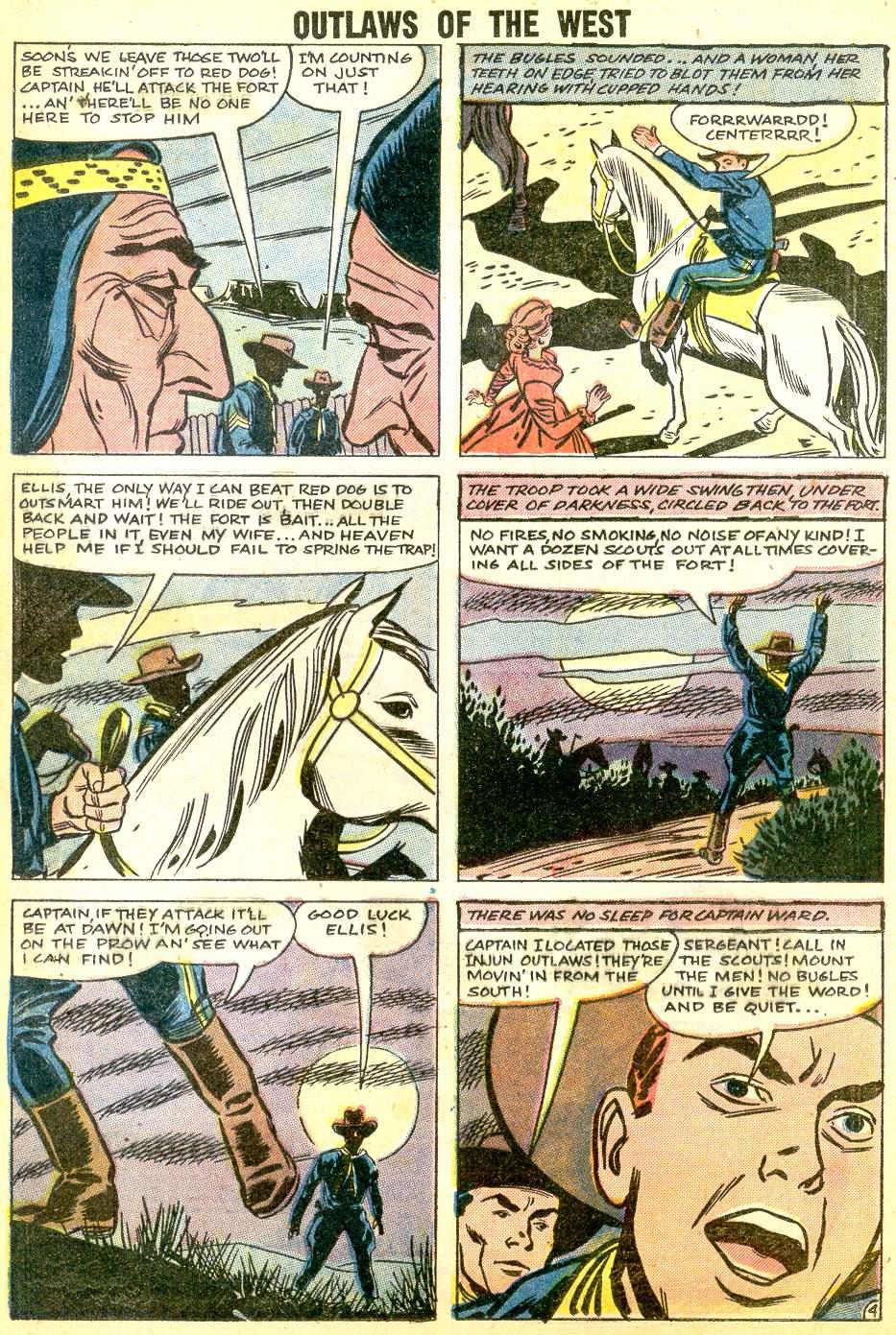 Read online Outlaws of the West comic -  Issue #15 - 17