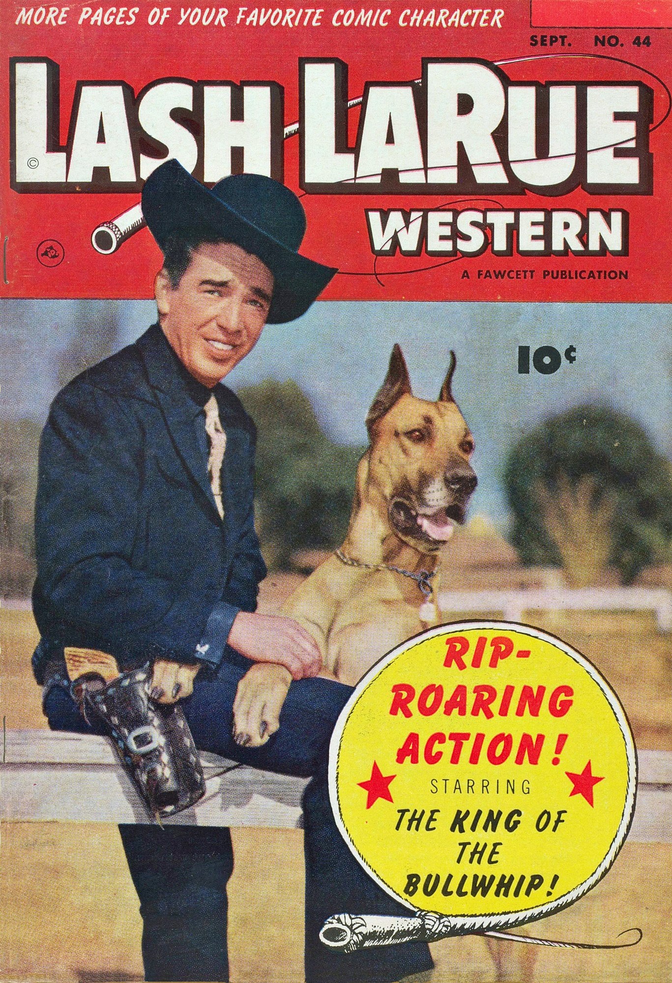 Read online Lash Larue Western (1949) comic -  Issue #44 - 1
