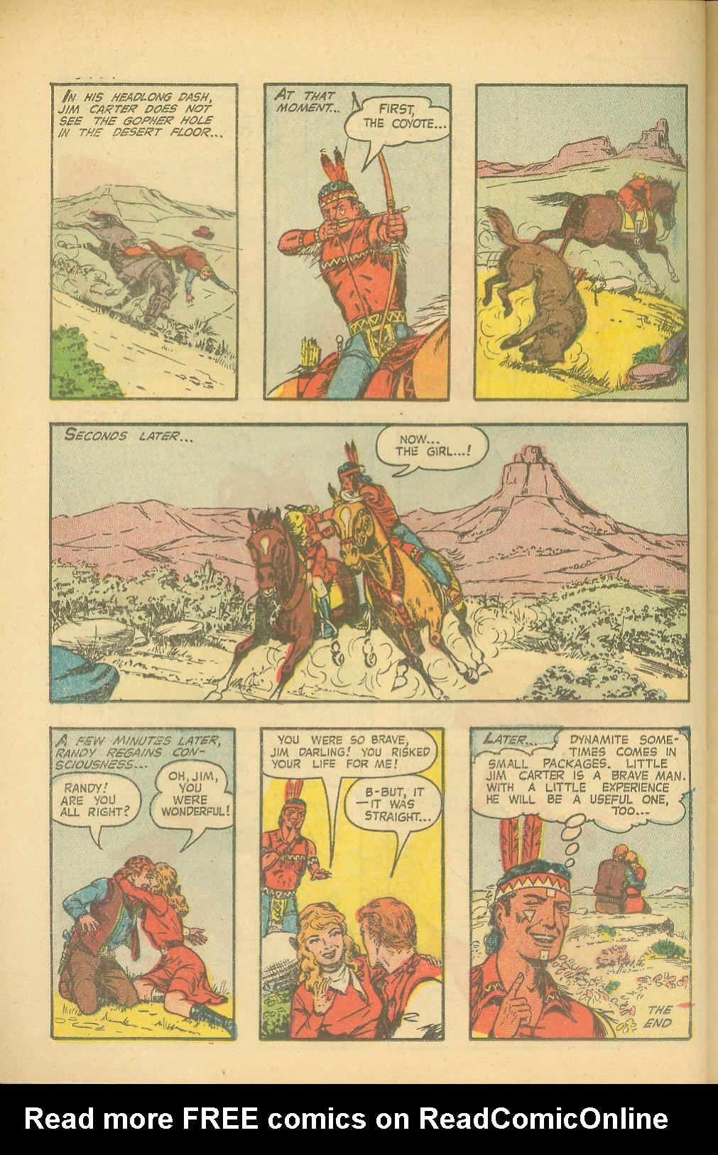 Read online Straight Arrow comic -  Issue #42 - 27