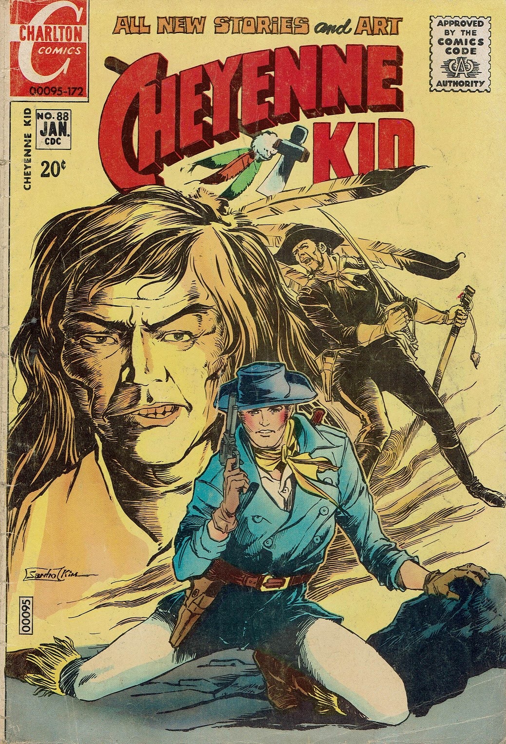 Read online Cheyenne Kid comic -  Issue #88 - 1