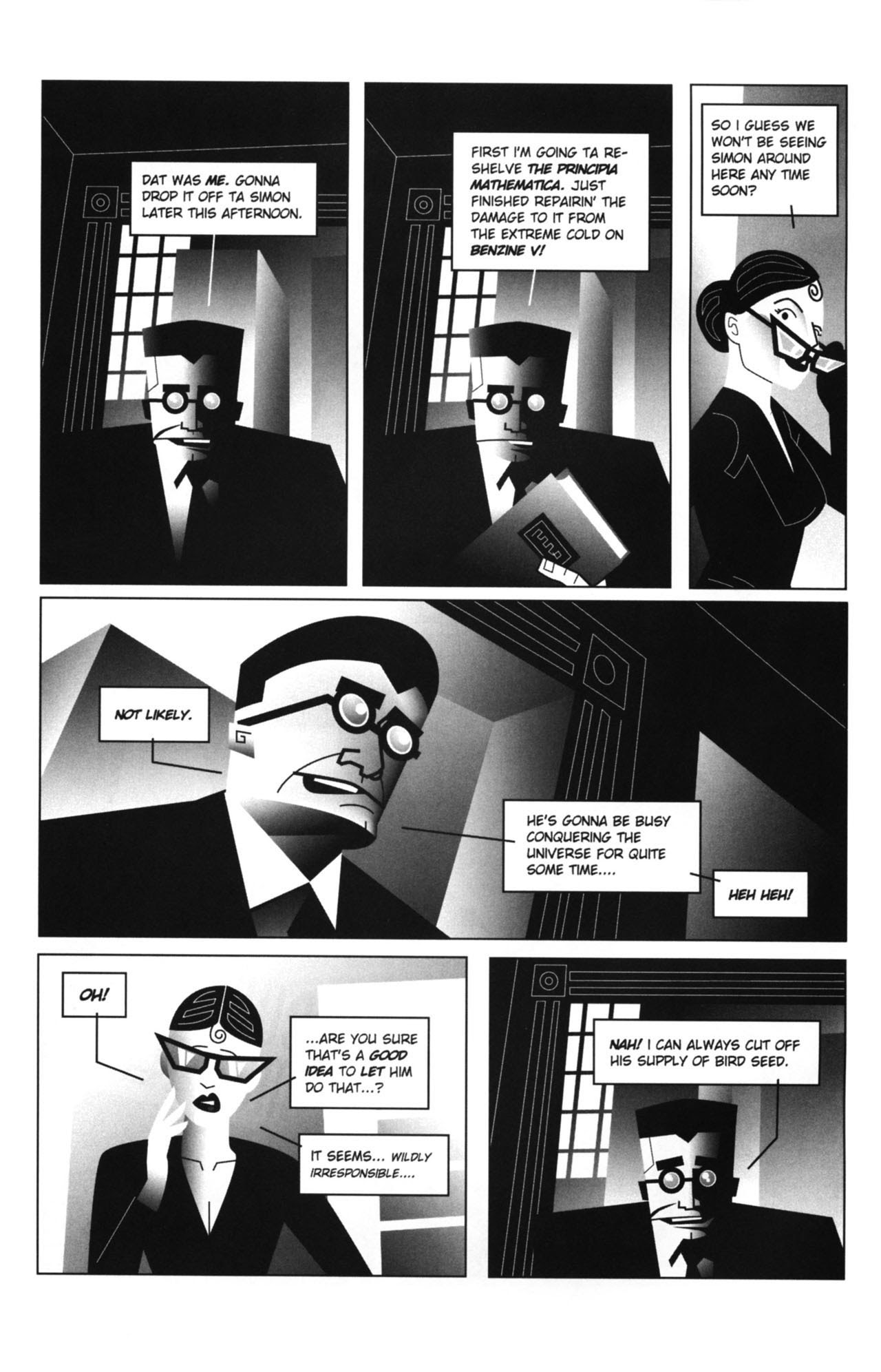 Read online Rex Libris comic -  Issue #6 - 4