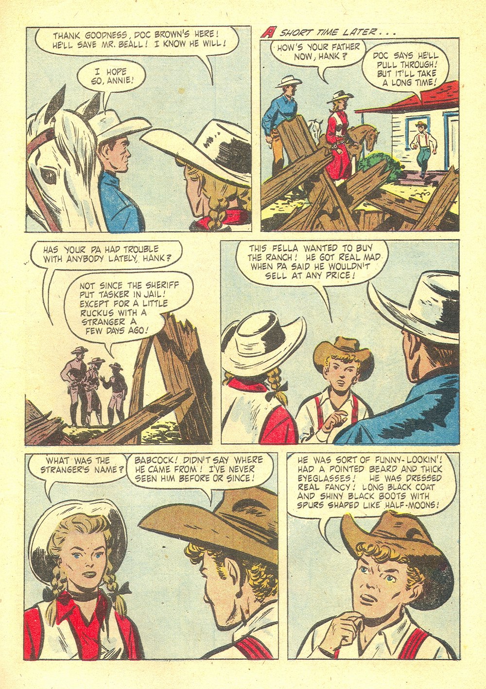 Read online Annie Oakley & Tagg comic -  Issue #5 - 5