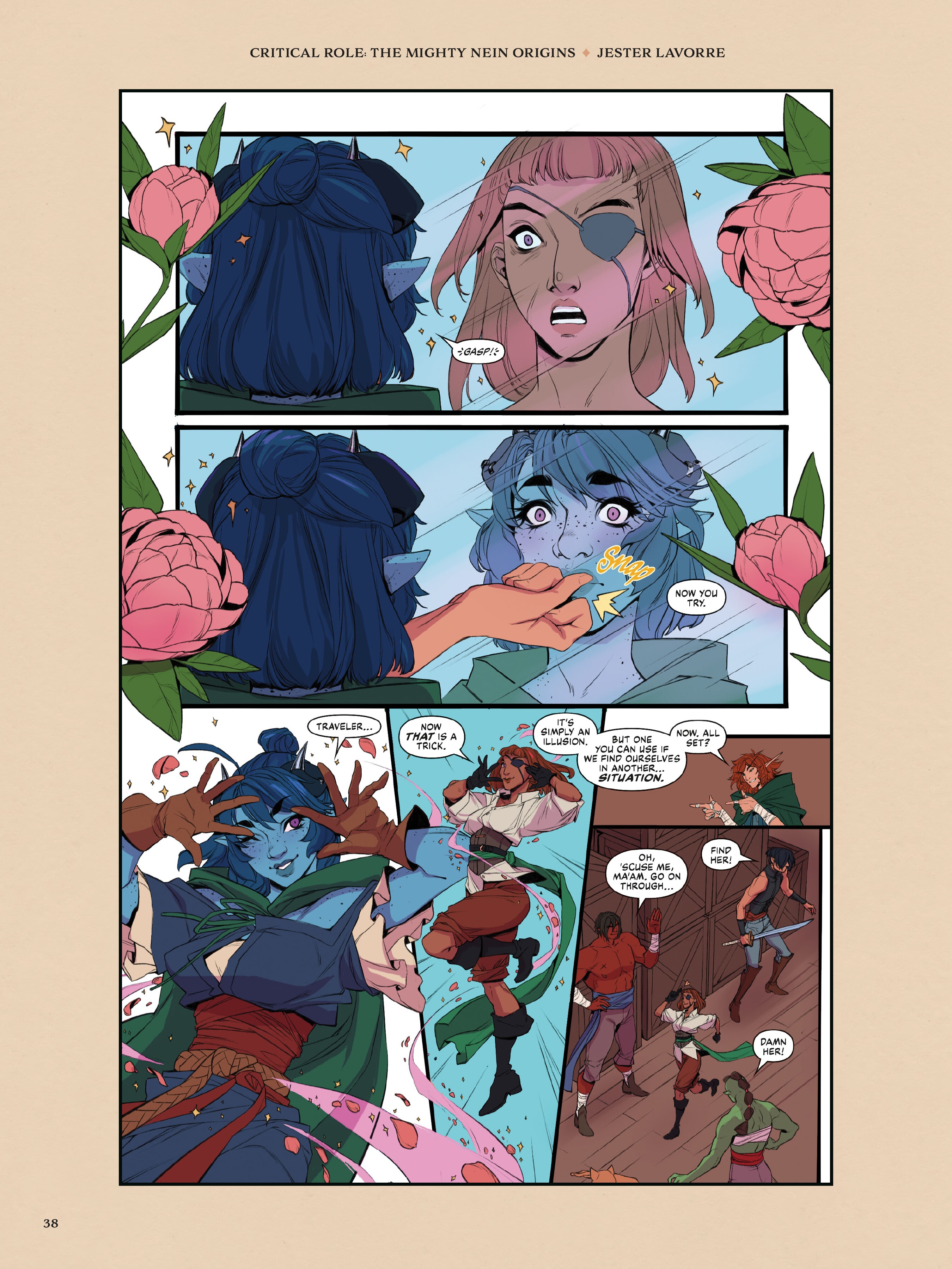 Read online Critical Role: The Mighty Nein Origins Library Edition comic -  Issue # TPB (Part 1) - 40