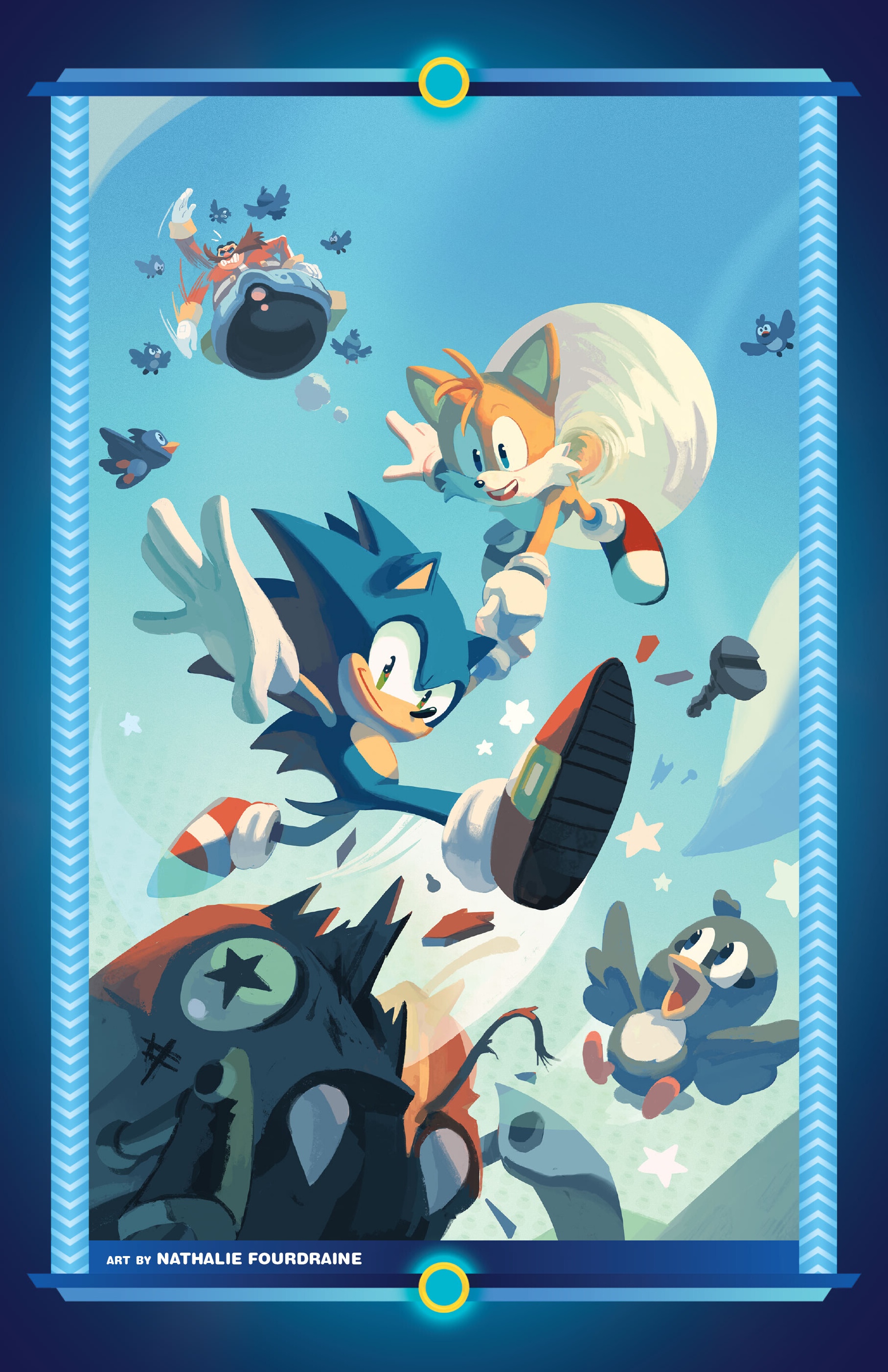 Read online Sonic the Hedgehog: Sonic & Tails: Best Buds Forever comic -  Issue # TPB - 95