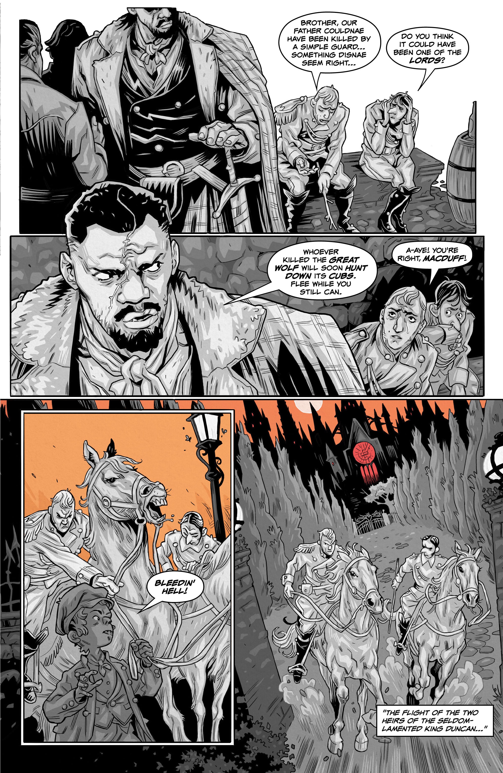 Read online Macbeth: A Tale of Horror comic -  Issue # TPB - 36