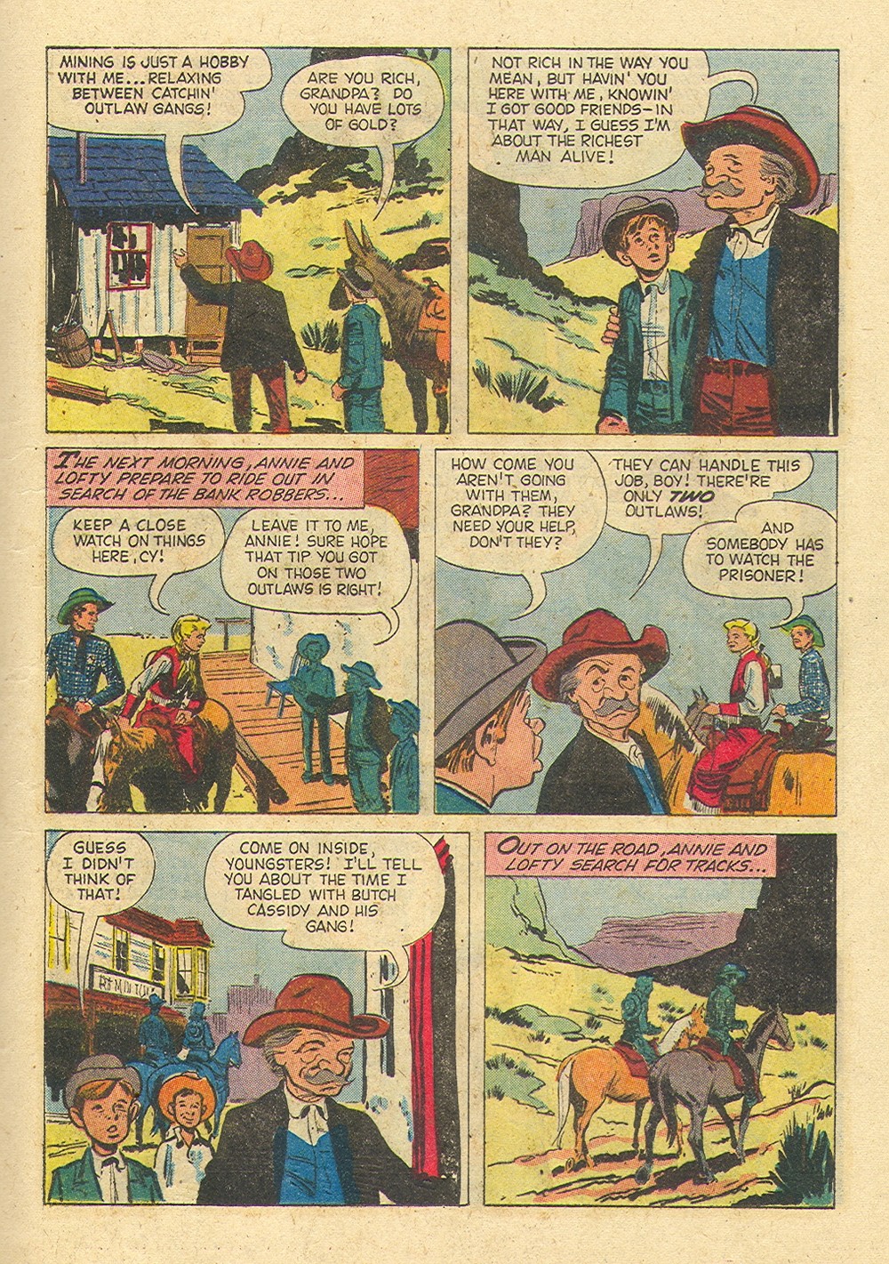 Read online Annie Oakley & Tagg comic -  Issue #11 - 13
