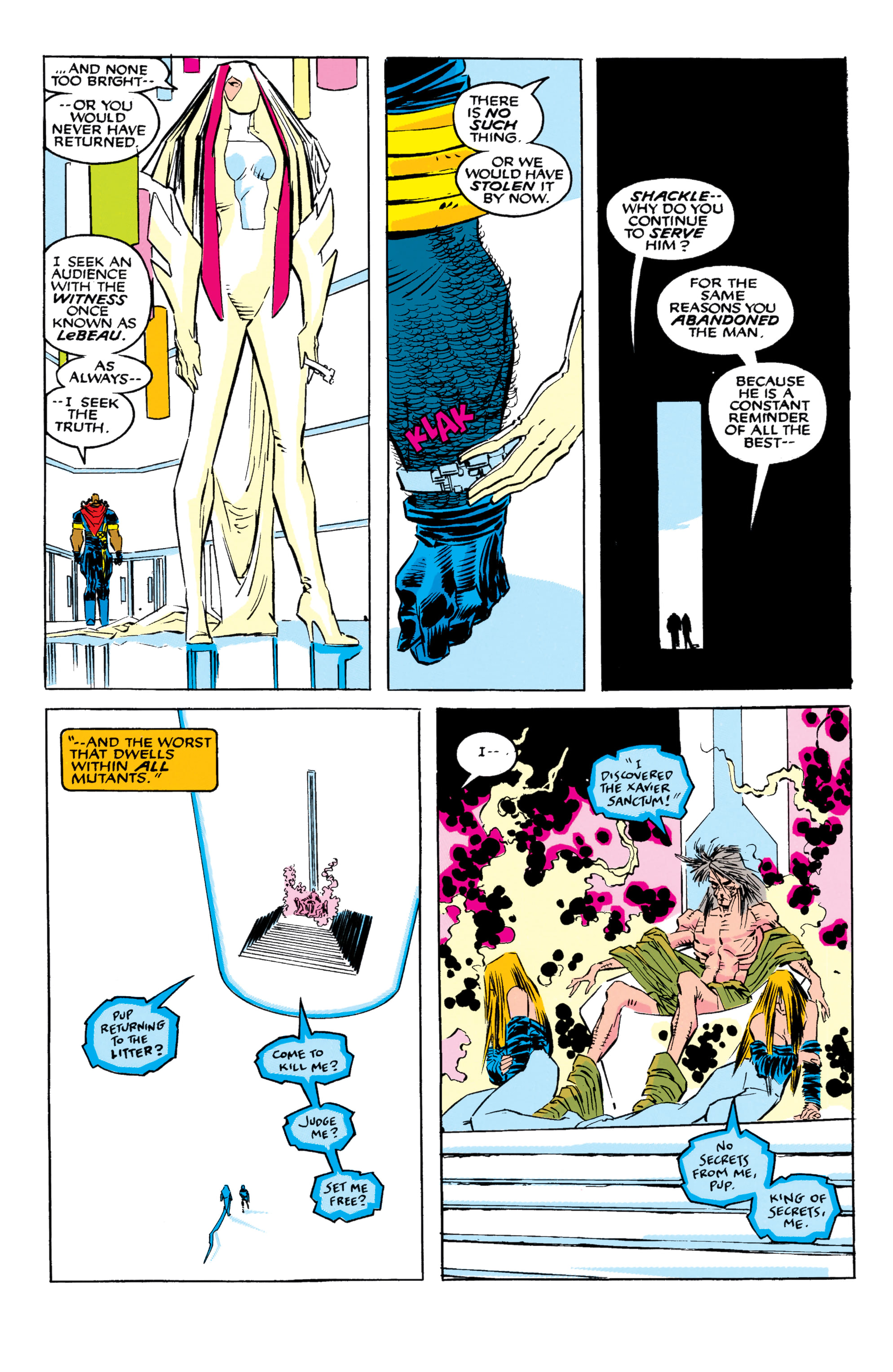 Read online X-Men Epic Collection: Bishop's Crossing comic -  Issue # TPB (Part 3) - 46
