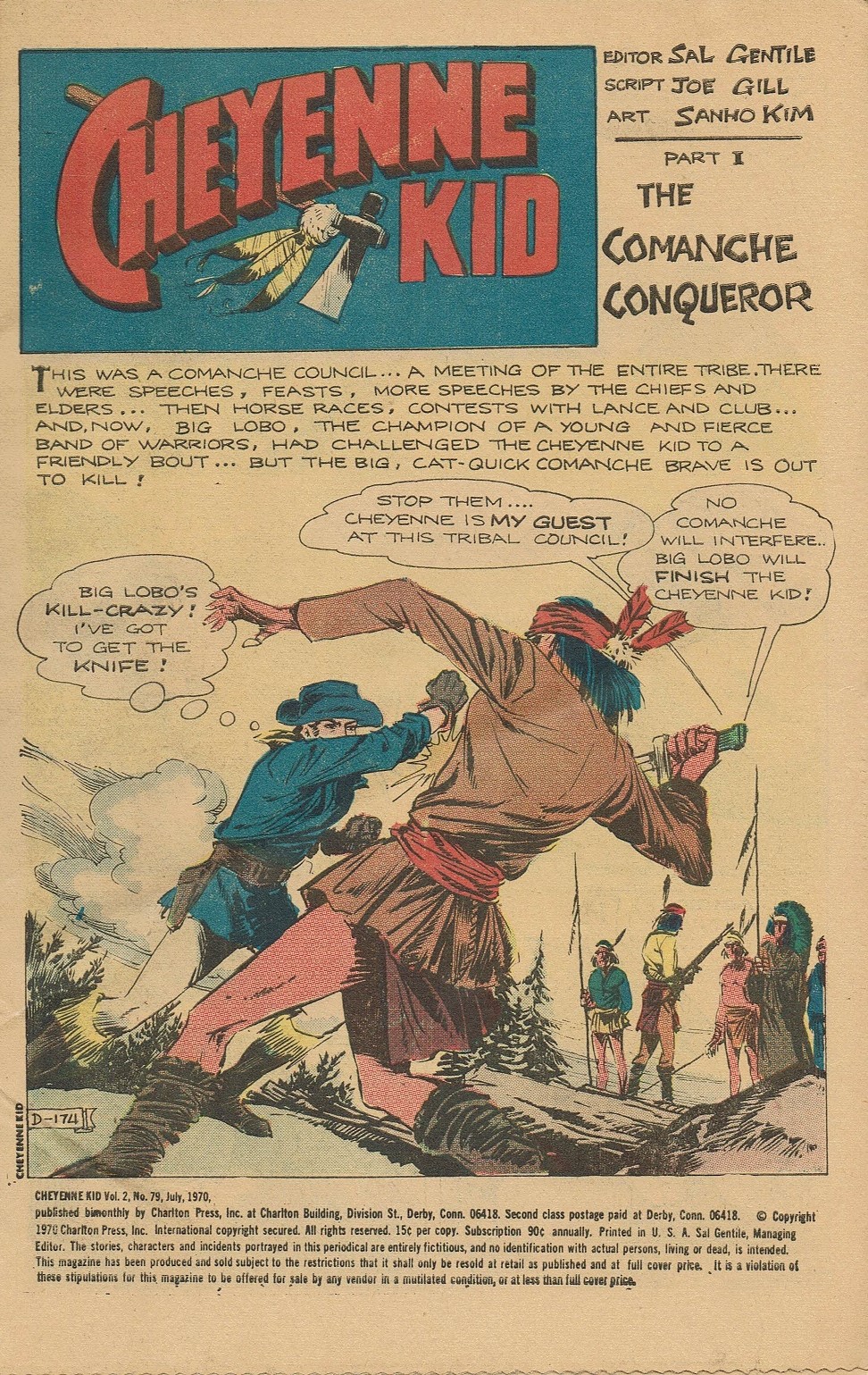 Read online Cheyenne Kid comic -  Issue #79 - 3