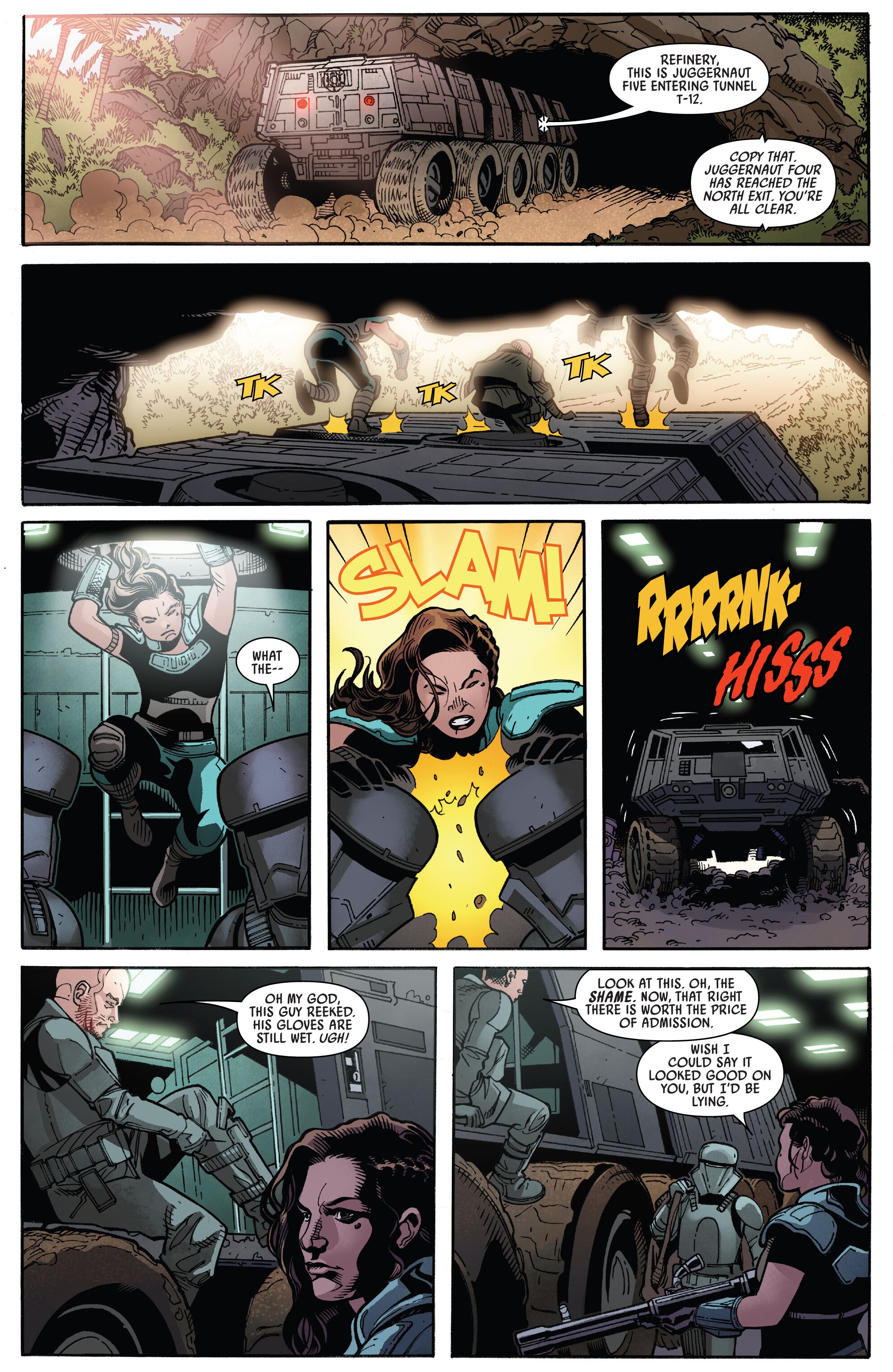 Read online Star Wars: The Mandalorian Season 2 comic -  Issue #7 - 9