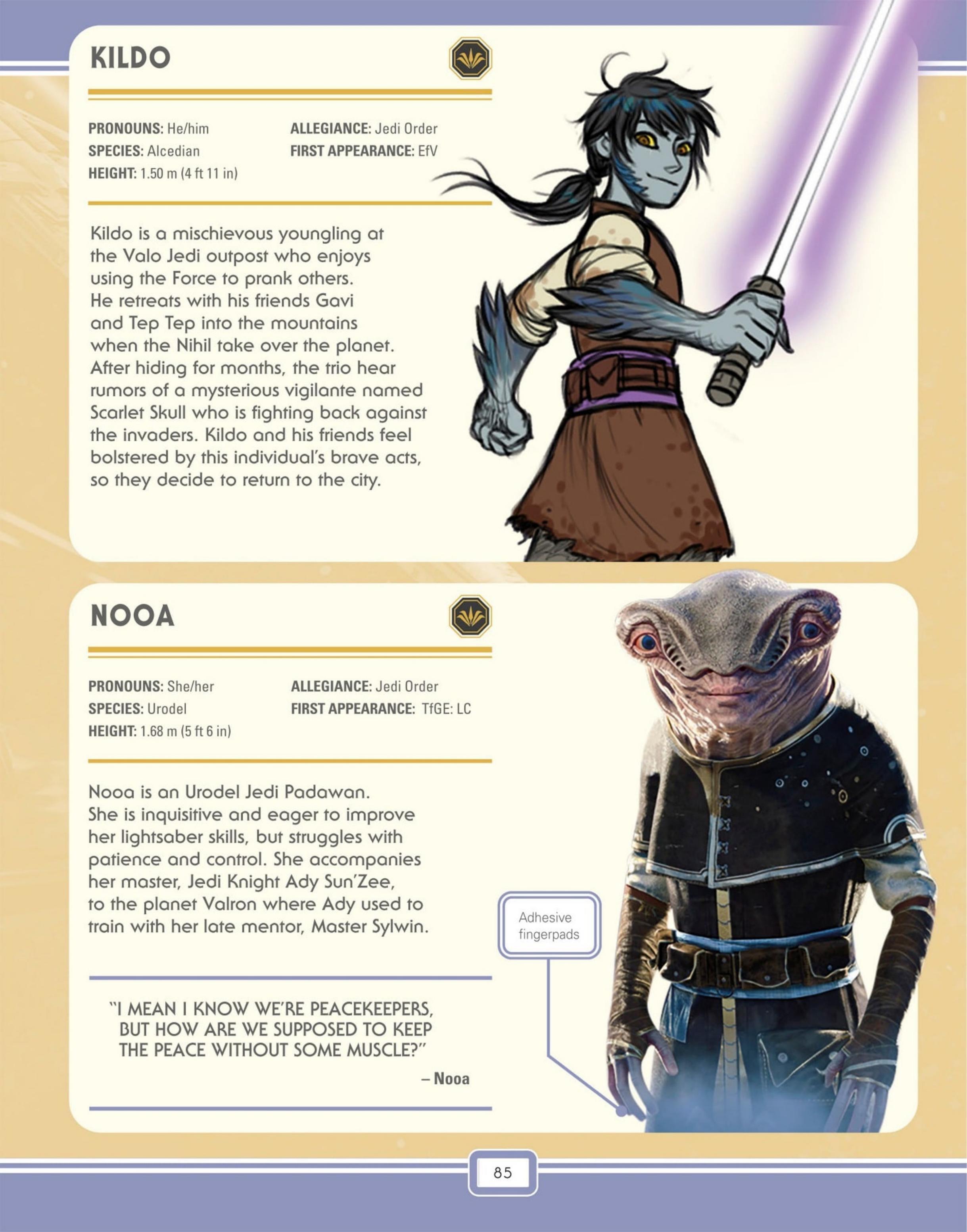 Read online Star Wars: The High Republic Character Encyclopedia comic -  Issue # TPB (Part 1) - 87