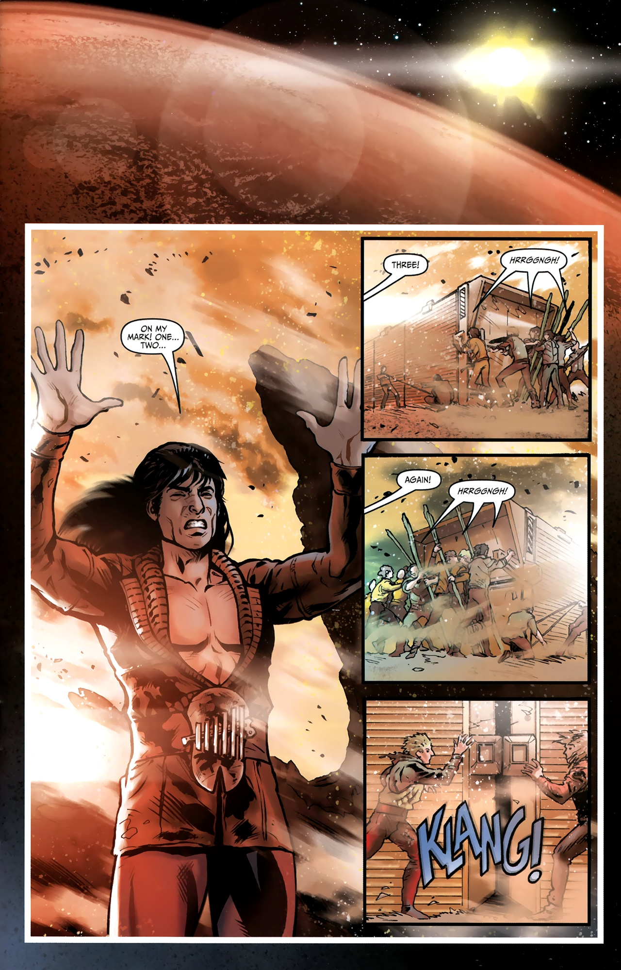 Read online Star Trek: Khan Ruling in Hell comic -  Issue #3 - 3