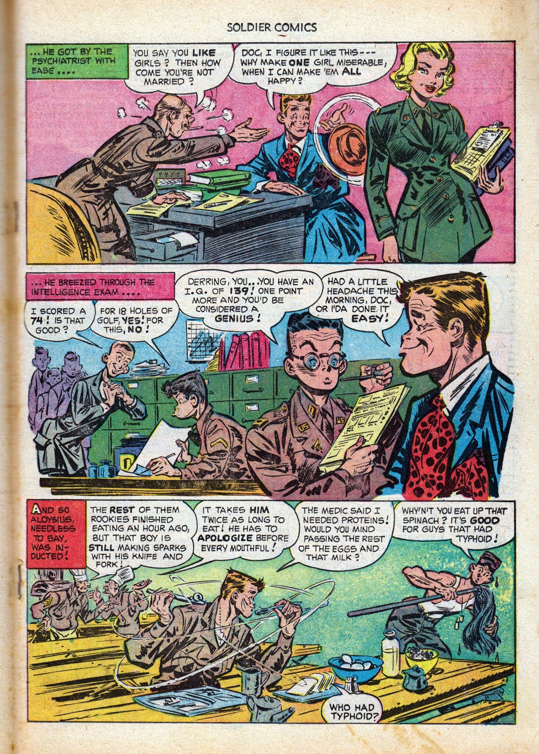 Read online Soldier Comics comic -  Issue #4 - 19