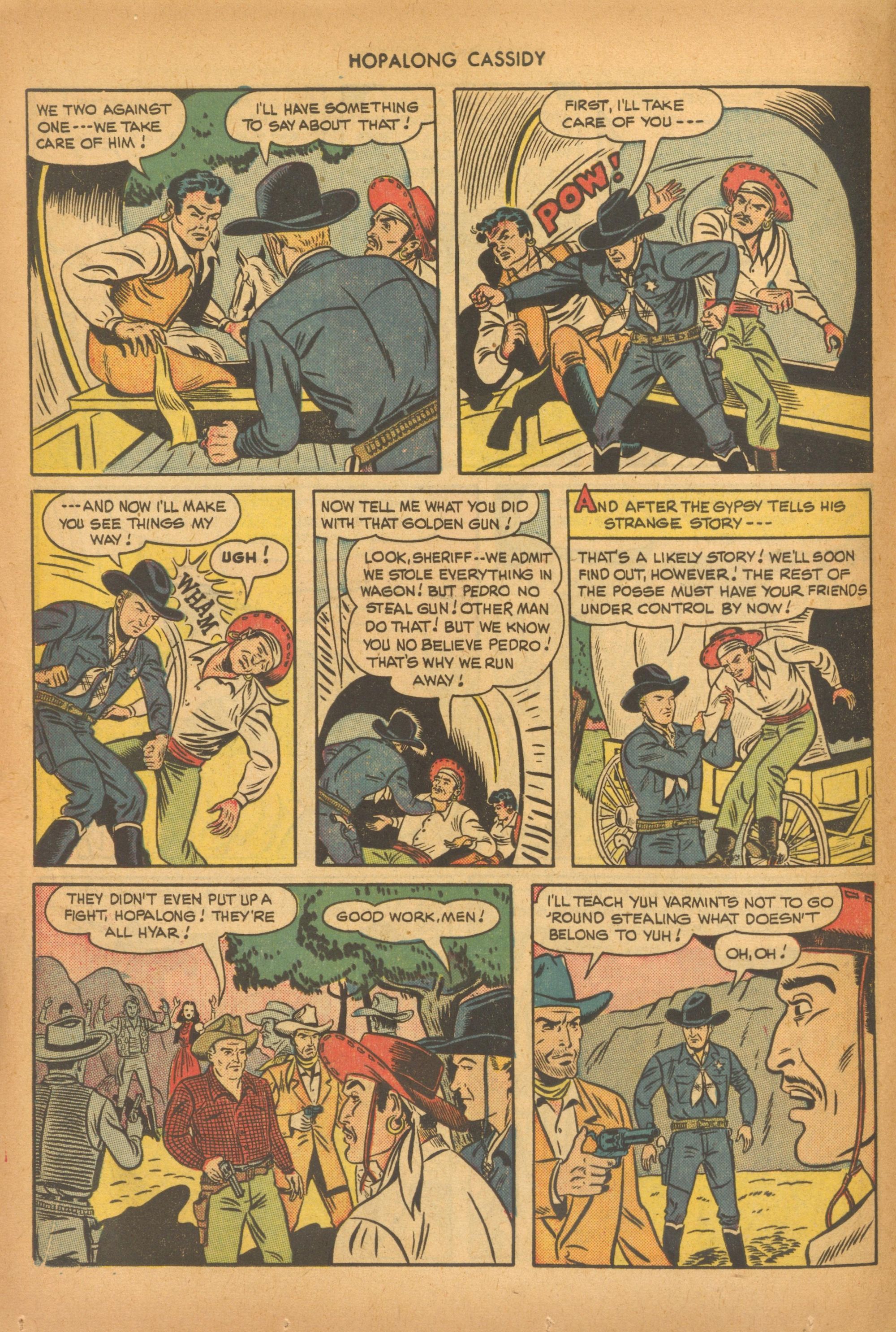 Read online Hopalong Cassidy comic -  Issue #43 - 24