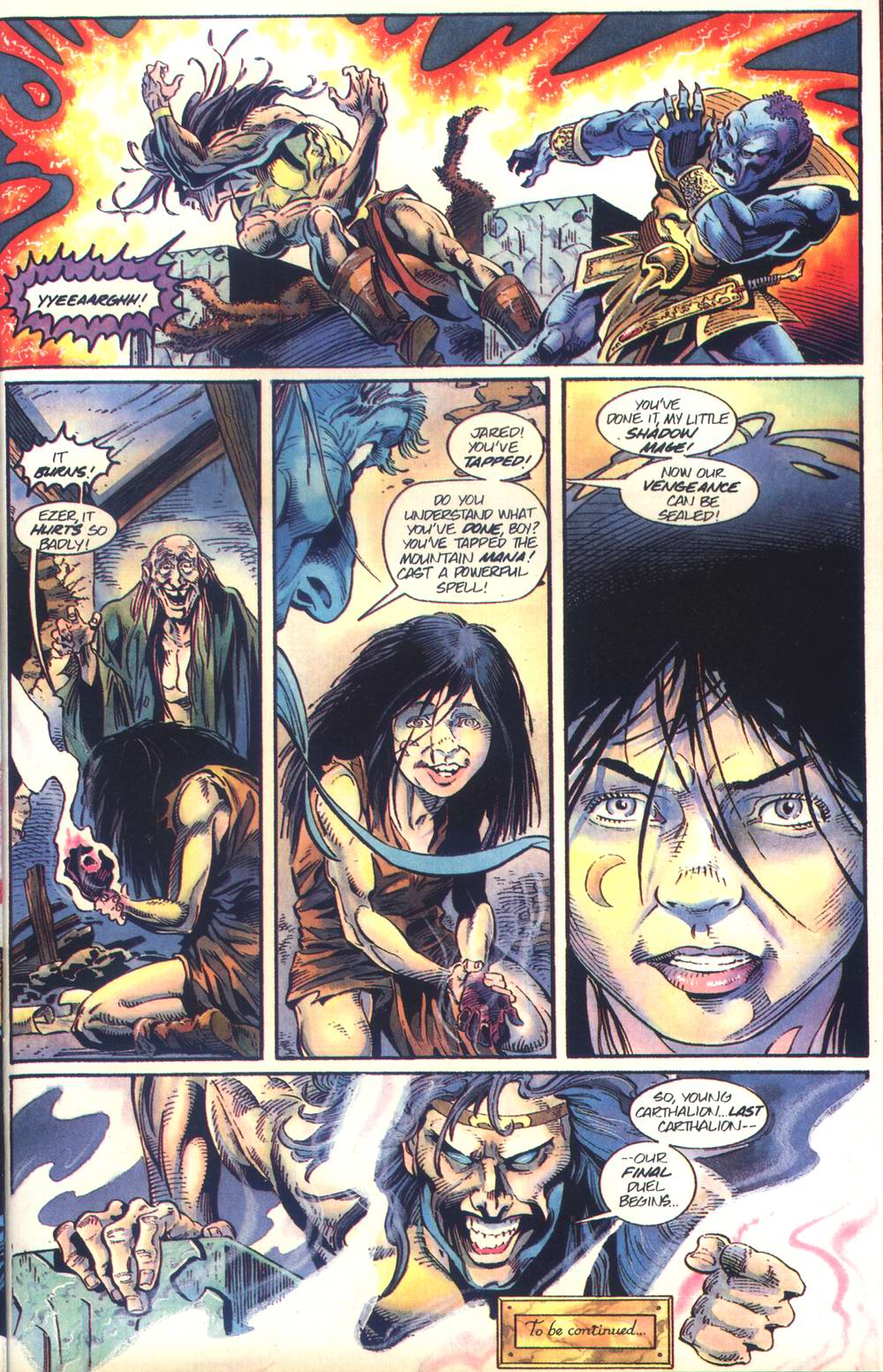 Read online Magic the Gathering--The Shadow Mage comic -  Issue #1 - 21