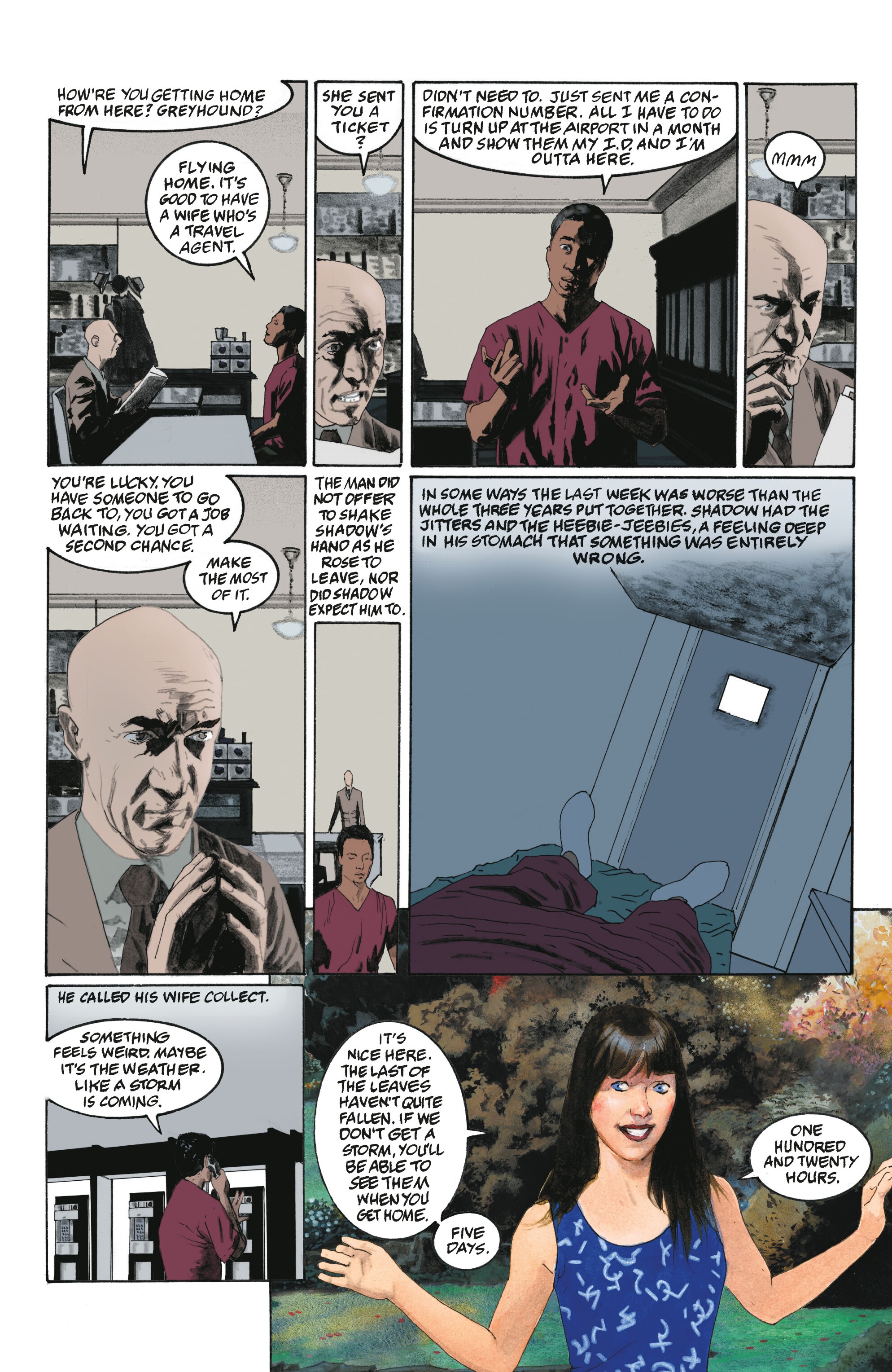 Read online The Complete American Gods comic -  Issue # TPB (Part 1) - 14