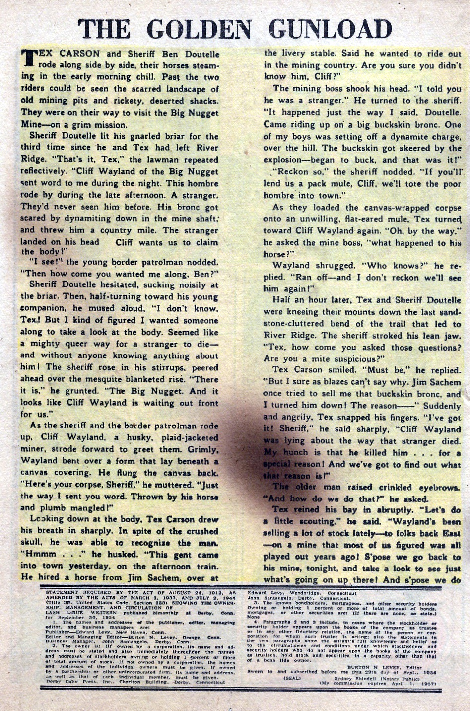 Read online Lash Larue Western (1949) comic -  Issue #55 - 13