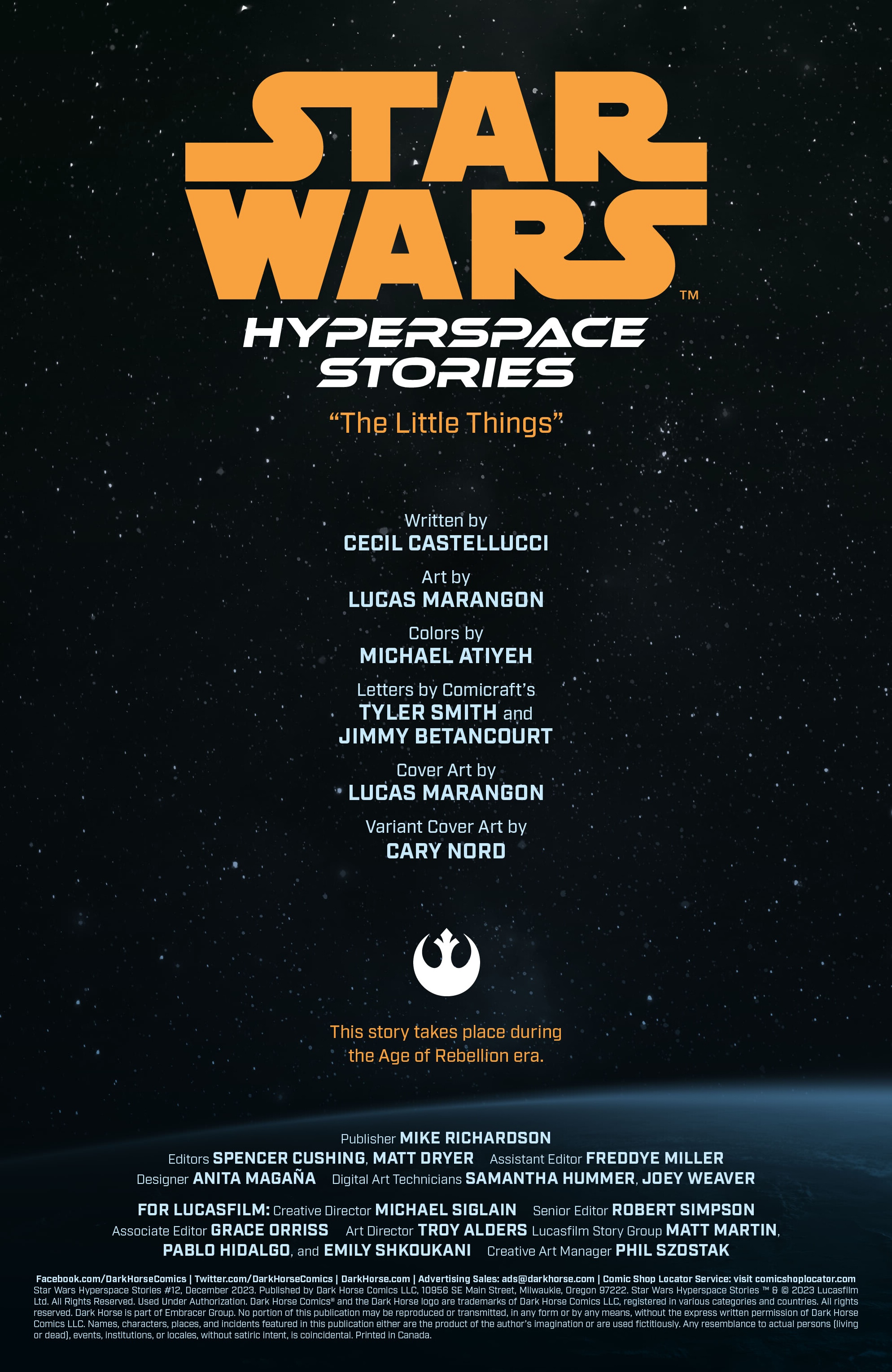 Read online Star Wars: Hyperspace Stories comic -  Issue #12 - 11