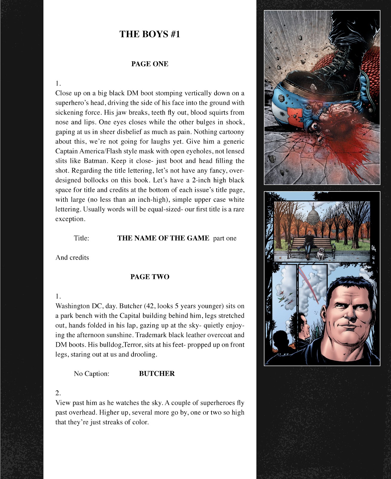 The Boys: Selected Scripts by Garth Ennis issue TPB (Part 1) - Page 10