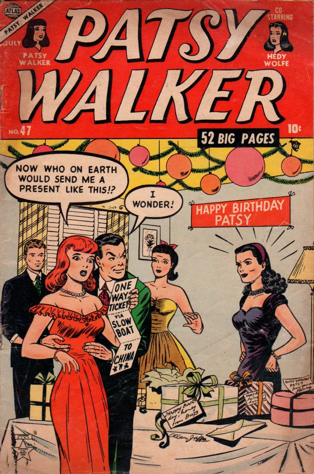 Read online Patsy Walker comic -  Issue #47 - 1