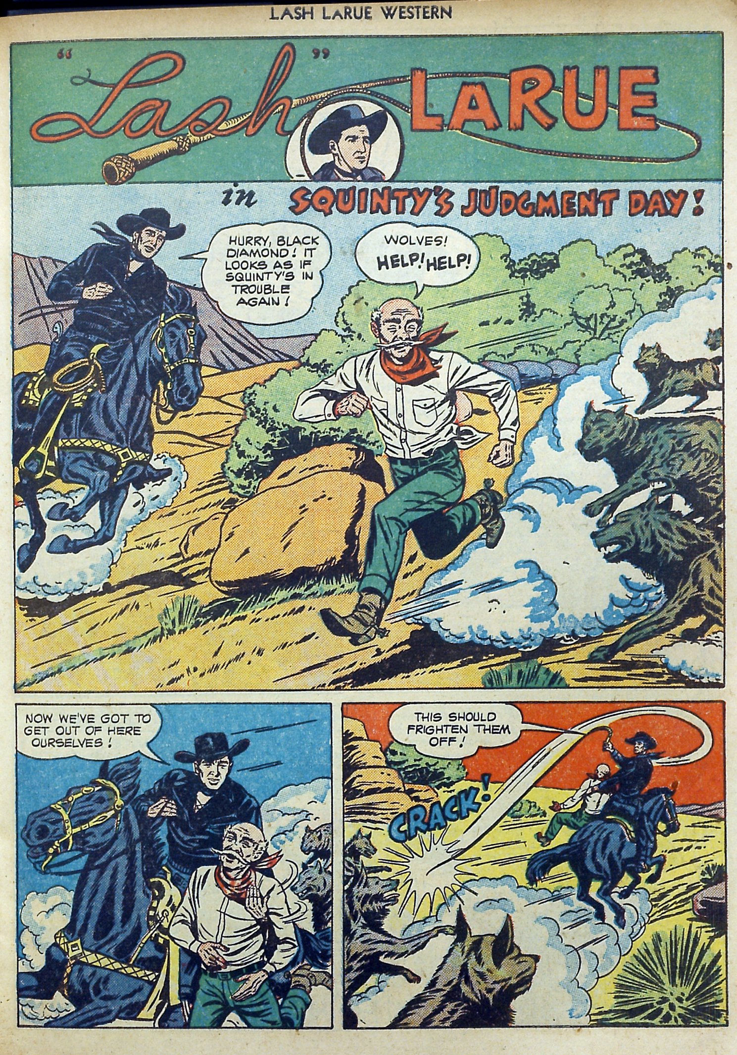 Read online Lash Larue Western (1949) comic -  Issue #11 - 19