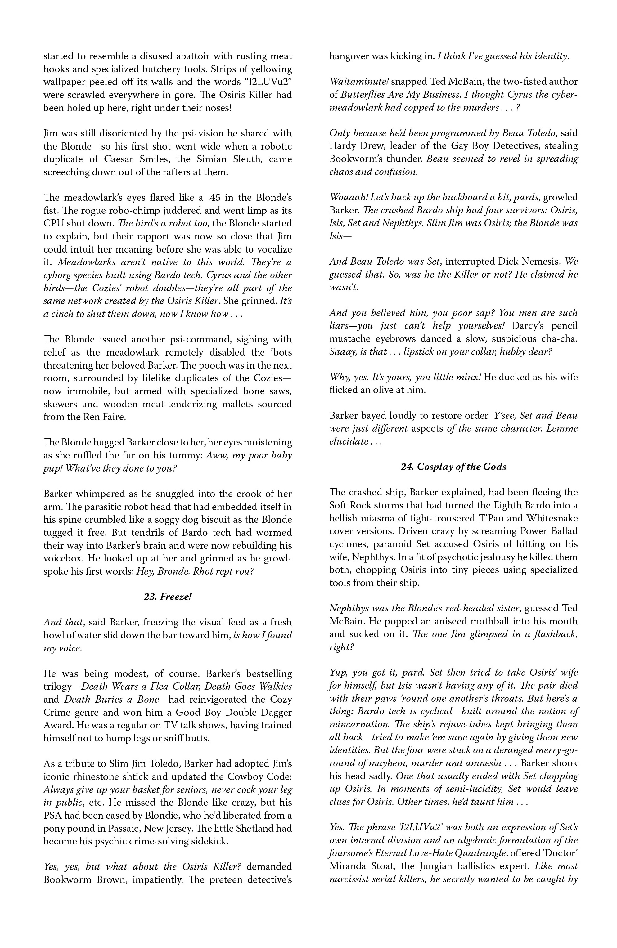 Read online Captain Ginger: The Last Feeder comic -  Issue #2 - 28