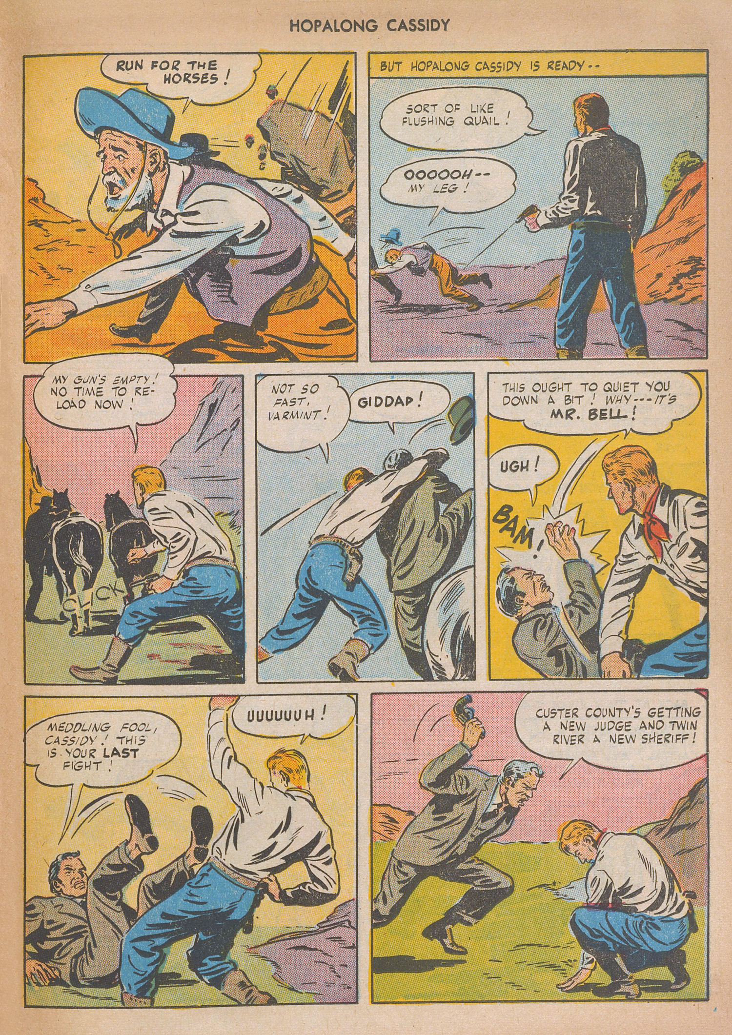 Read online Hopalong Cassidy comic -  Issue #4 - 29