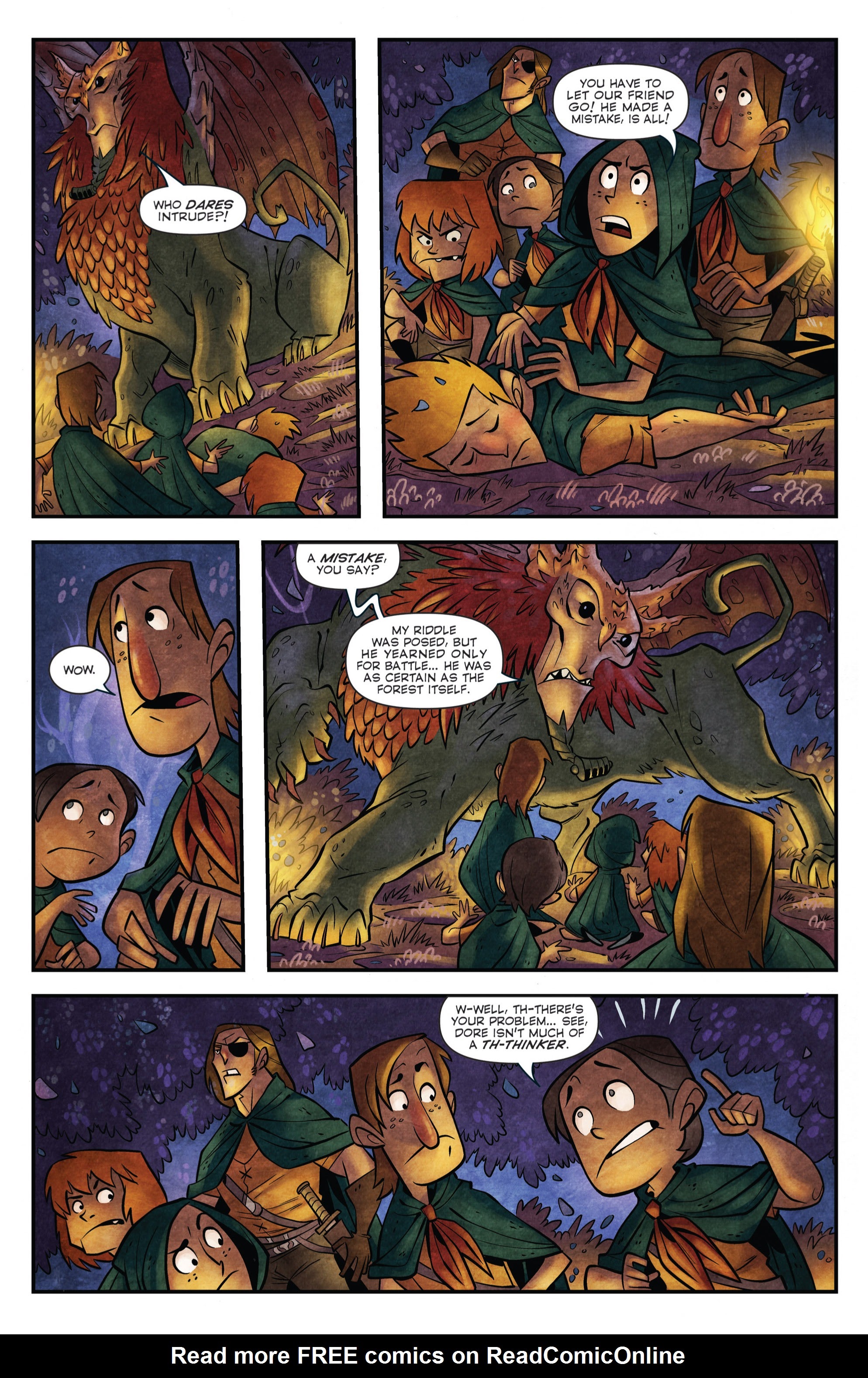 Read online Lookouts comic -  Issue #4 - 16