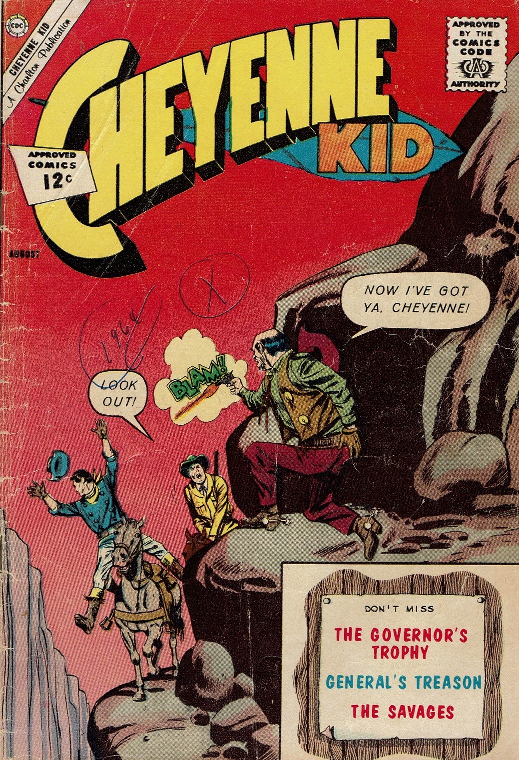 Read online Cheyenne Kid comic -  Issue #35 - 1