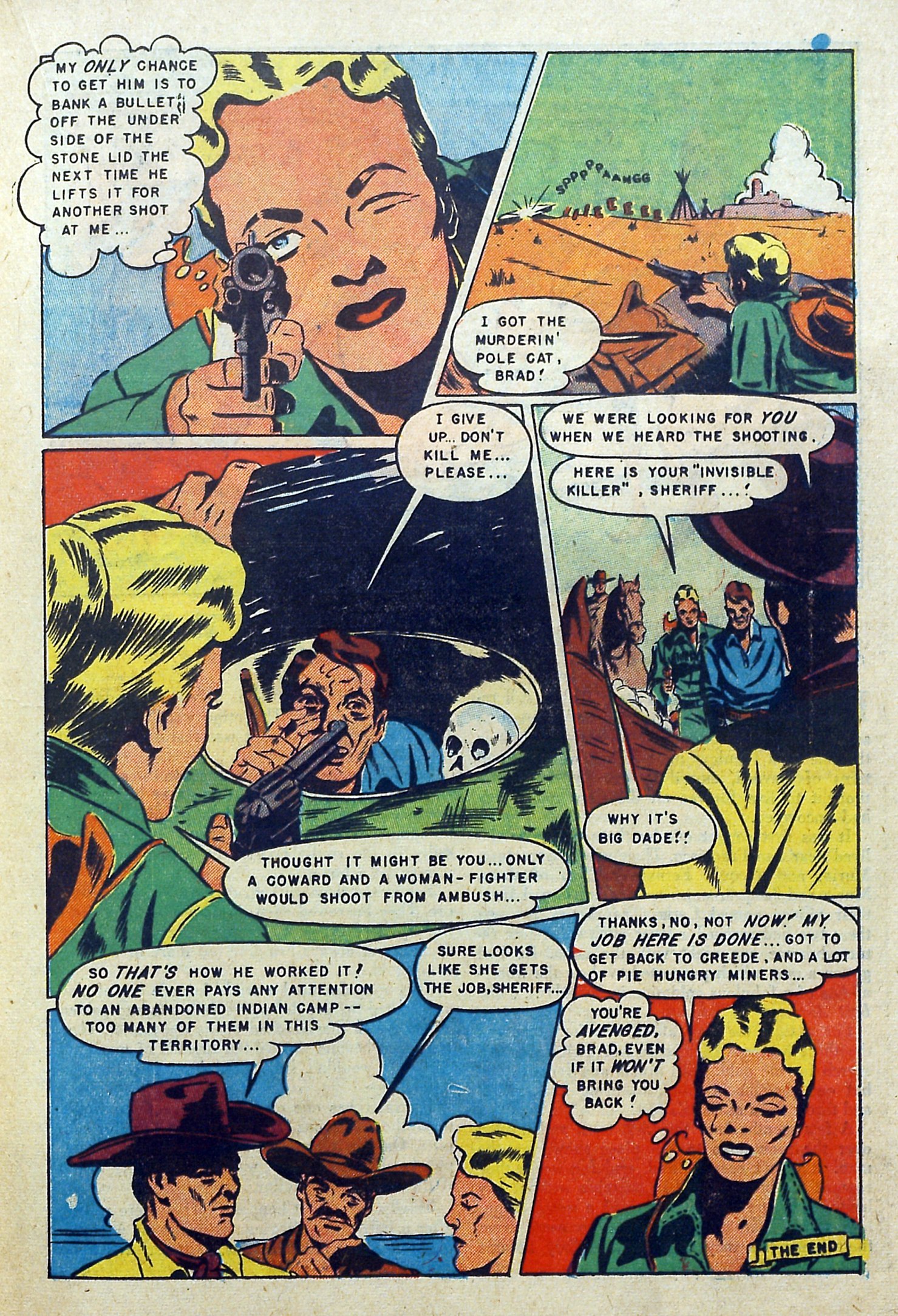 Read online Gunsmoke comic -  Issue #16 - 17