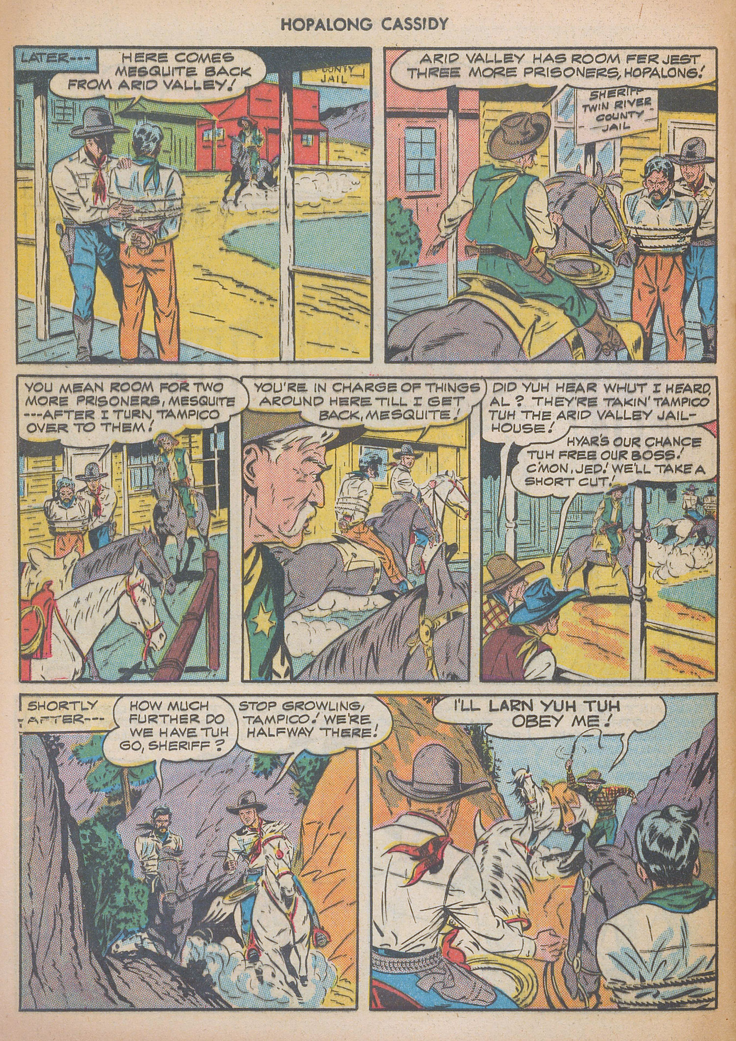 Read online Hopalong Cassidy comic -  Issue #18 - 44