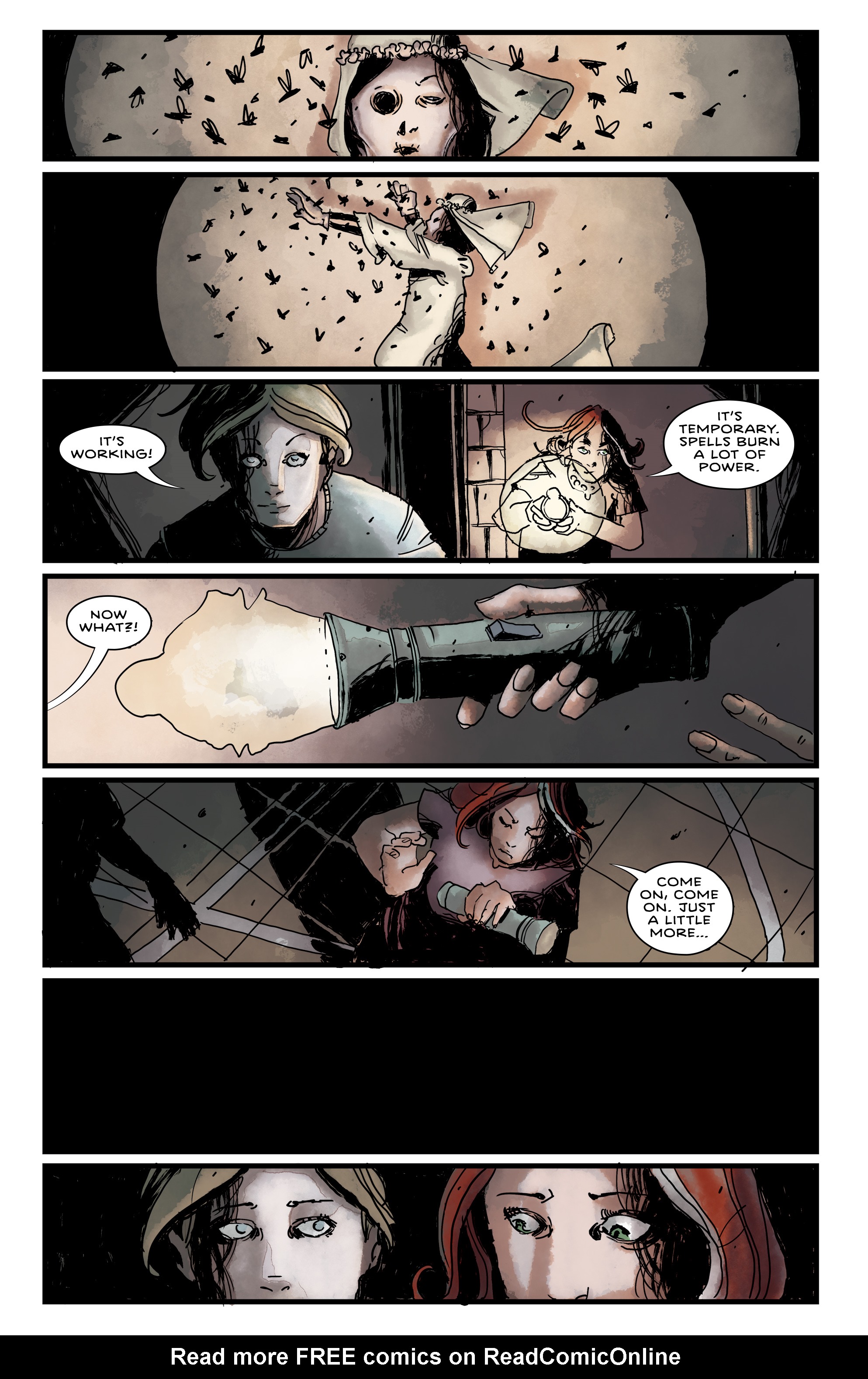 Read online The Case of the Bleeding Wall comic -  Issue #4 - 7