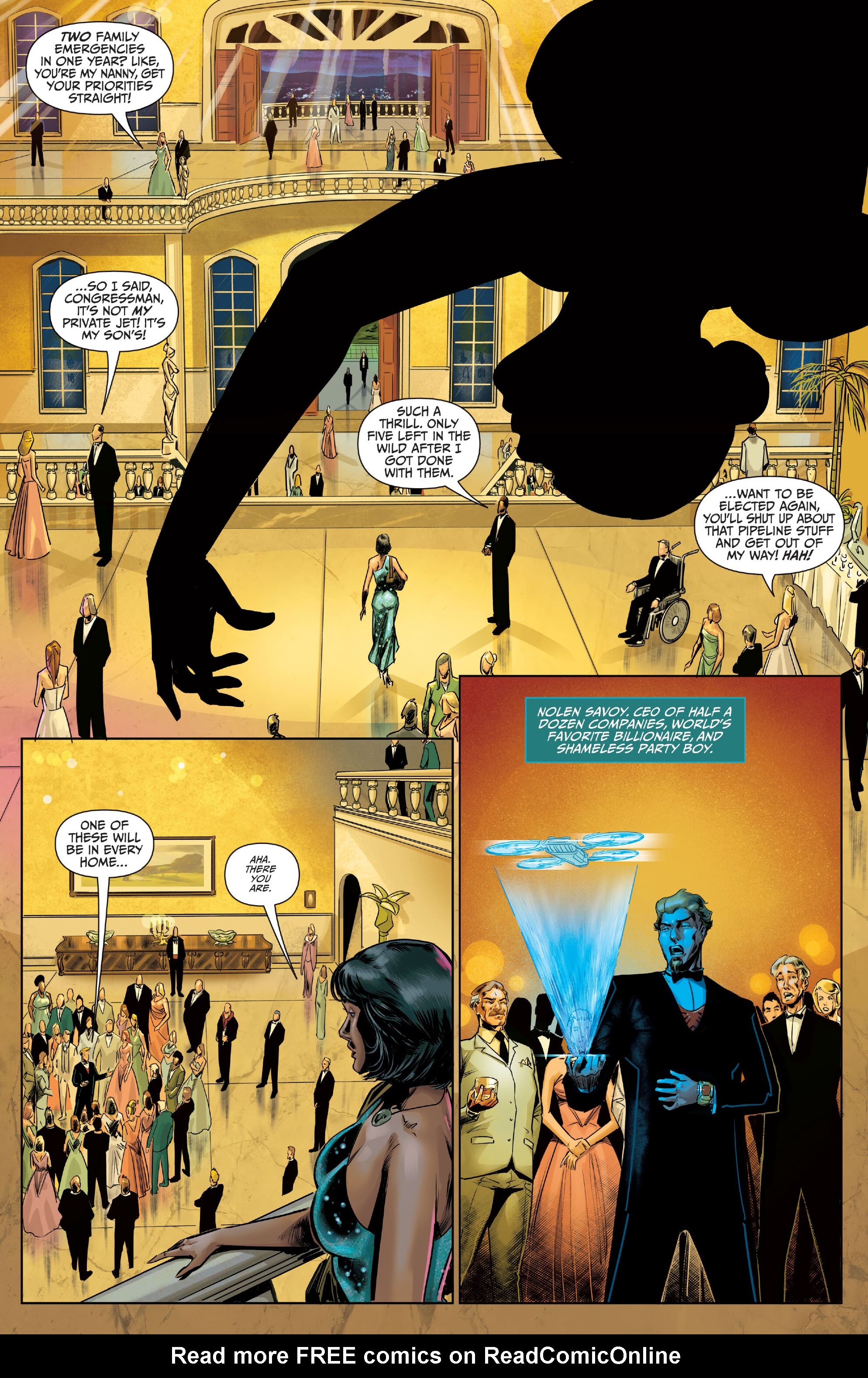 Read online Holmes & Houdini comic -  Issue #1 - 5