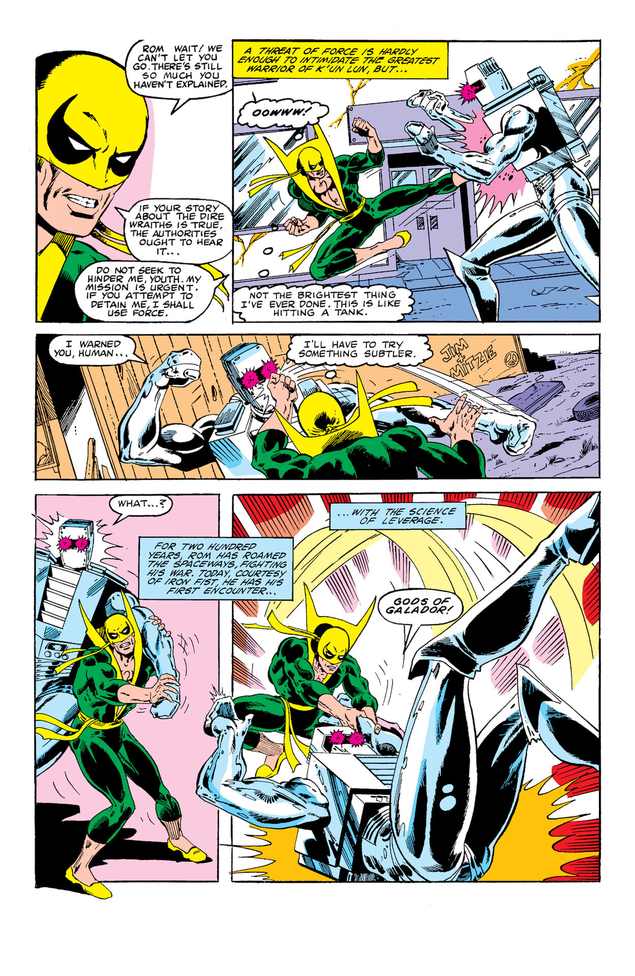 Read online Rom: The Original Marvel Years Omnibus comic -  Issue # TPB (Part 5) - 99