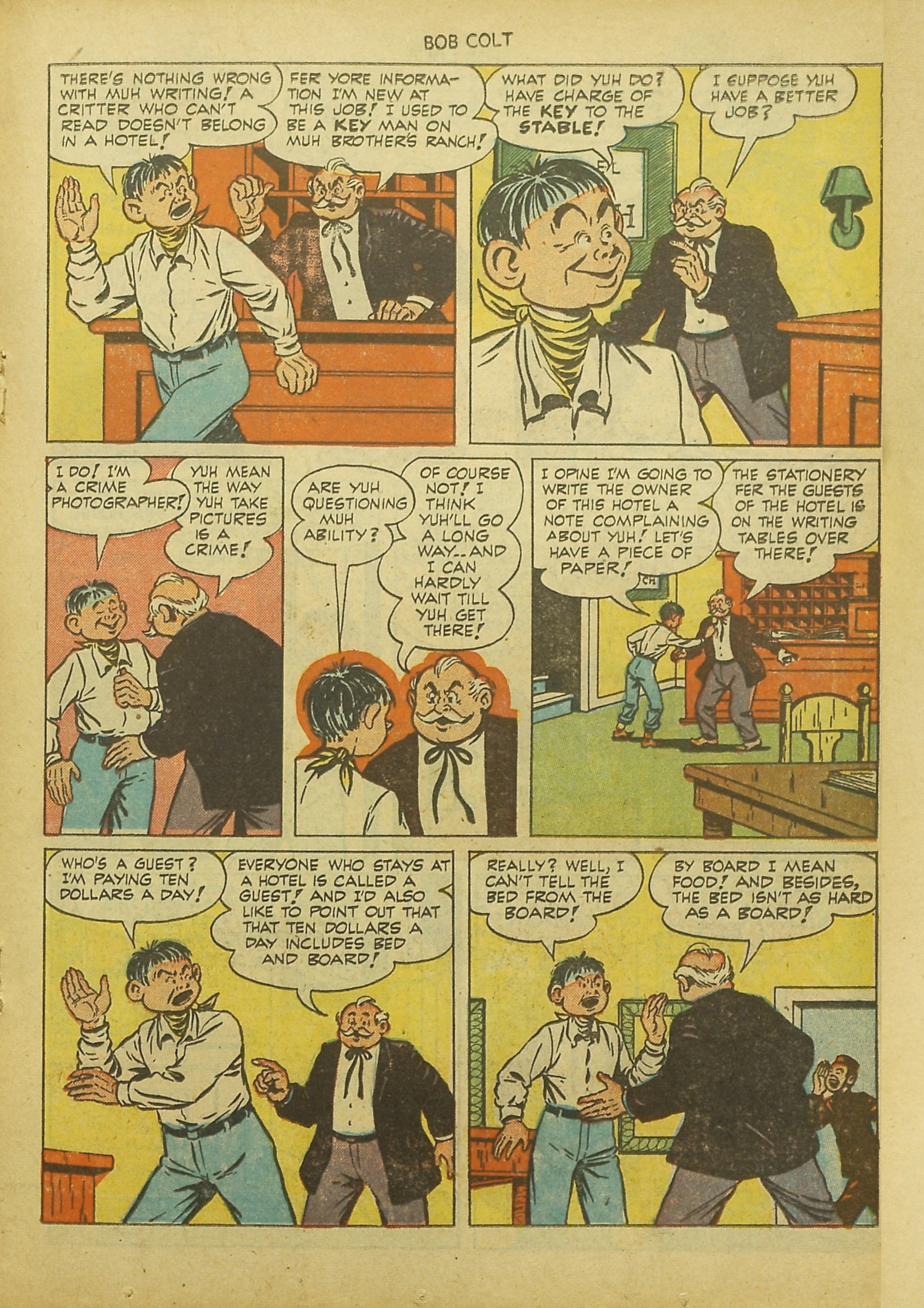 Read online Bob Colt Western comic -  Issue #9 - 19