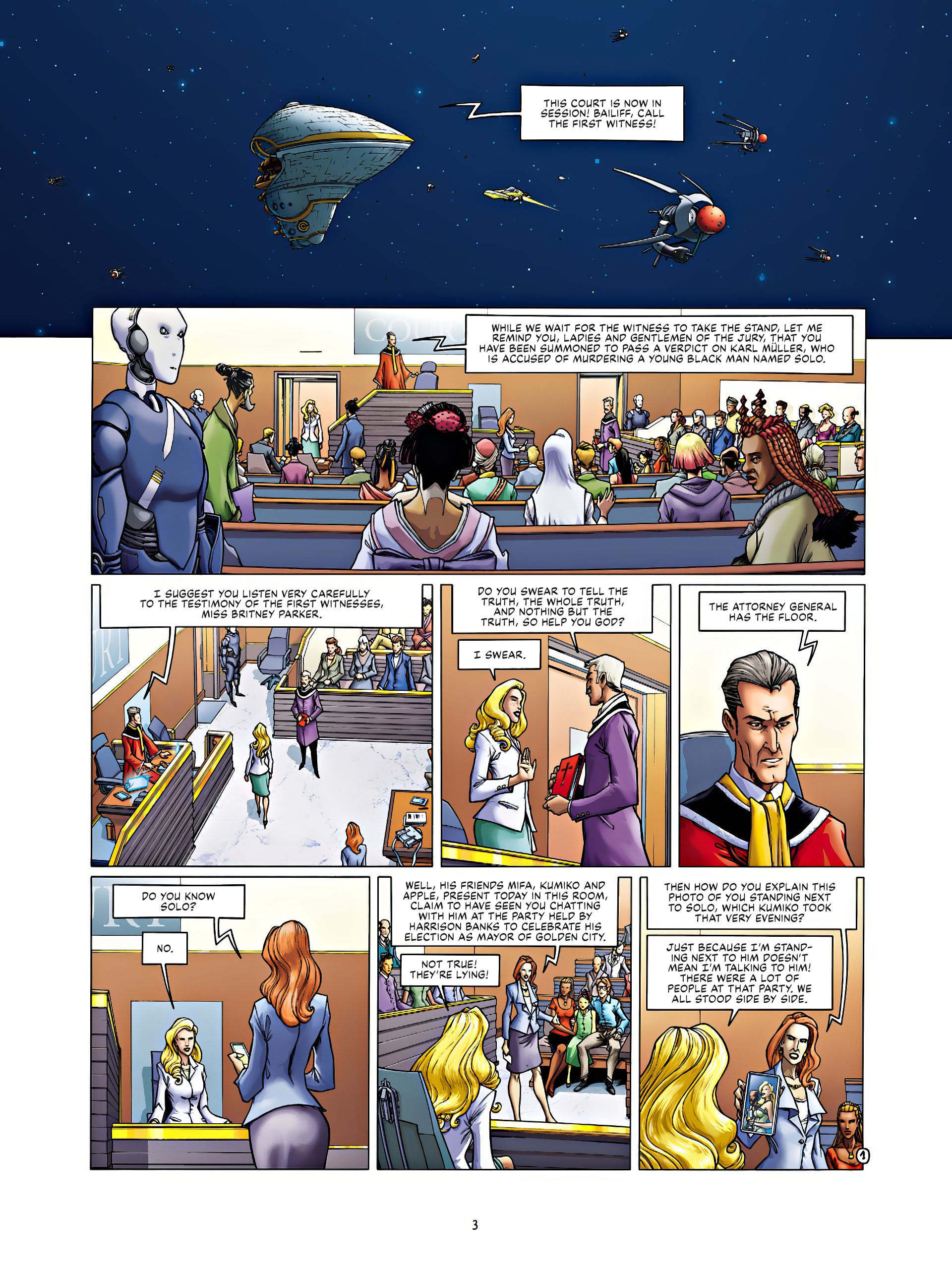 Read online Golden City comic -  Issue #14 - 3
