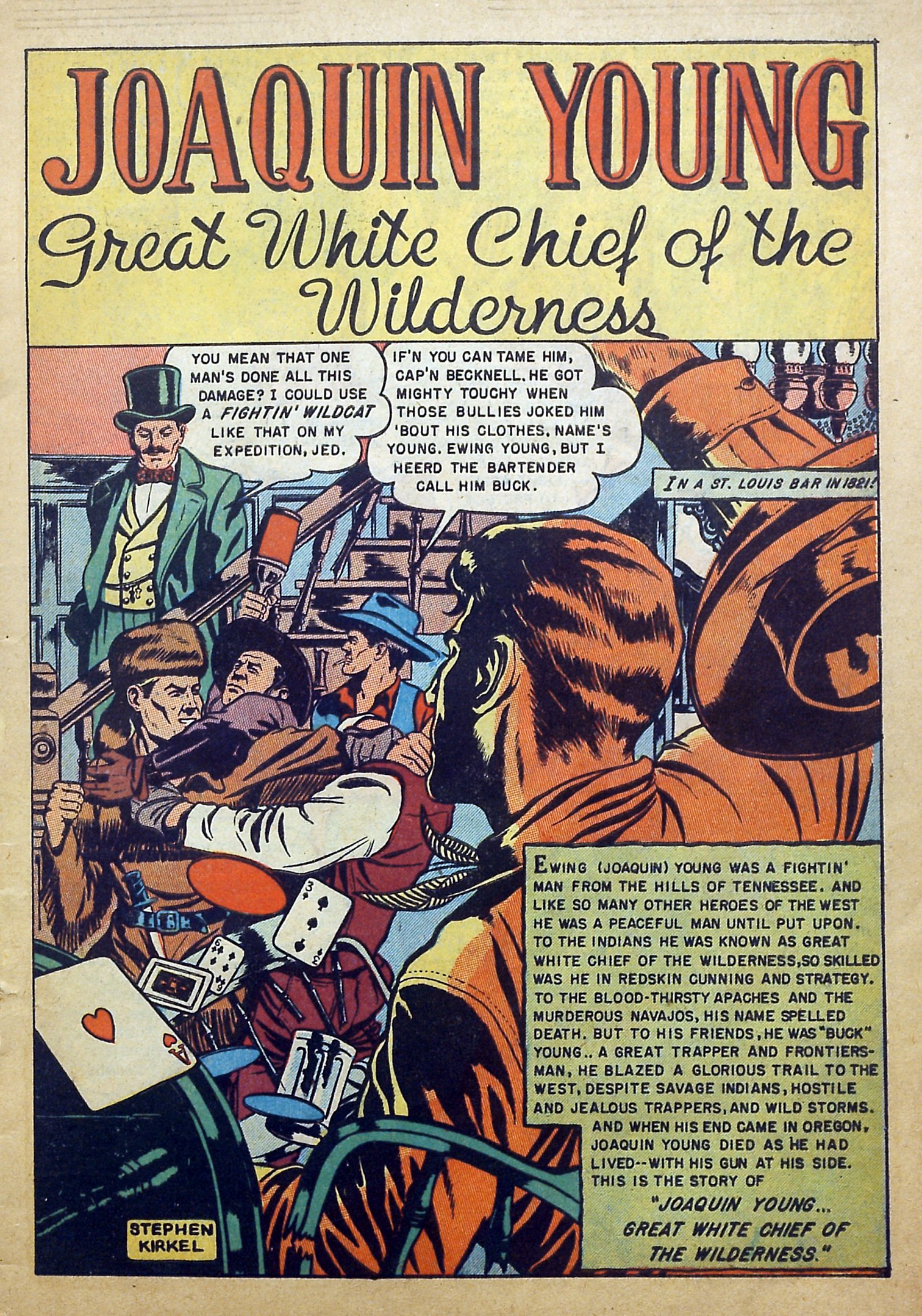 Read online Indian Fighter comic -  Issue #8 - 3