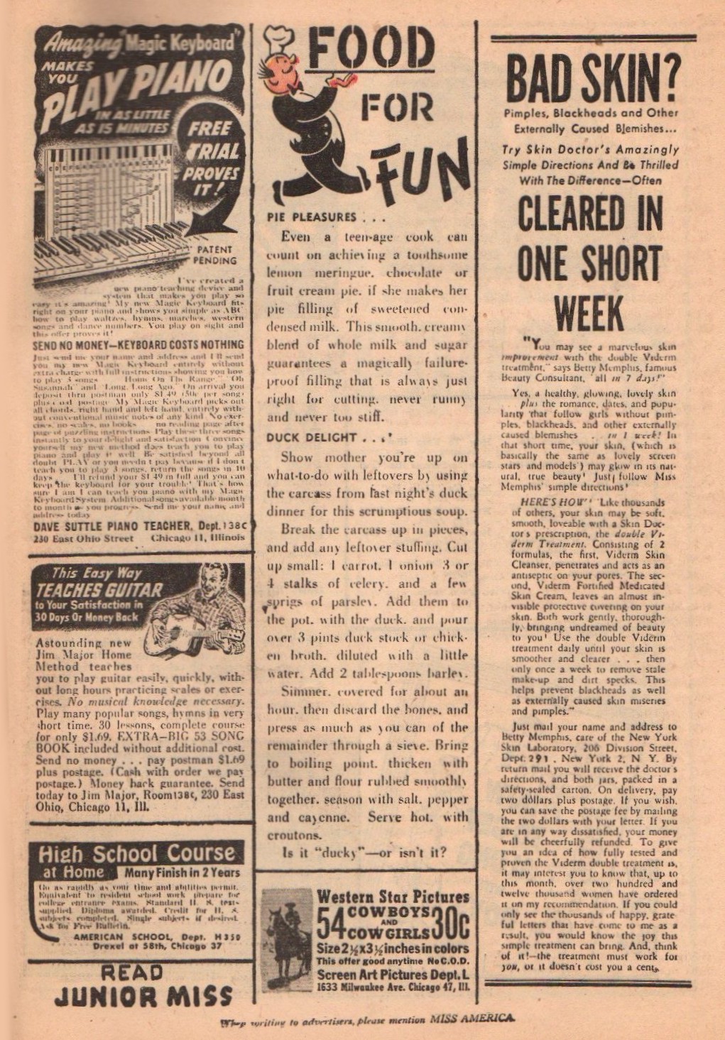 Read online Miss America Magazine comic -  Issue #41 - 46