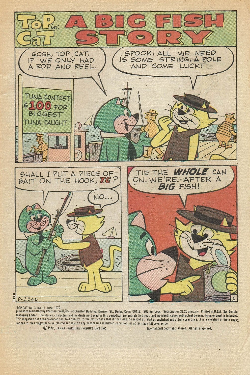 Read online Top Cat (1970) comic -  Issue #11 - 3