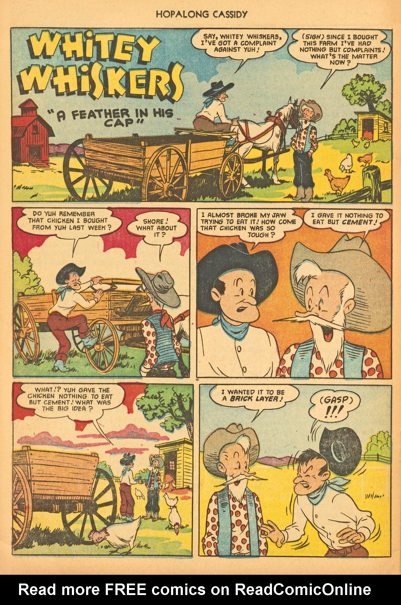 Read online Hopalong Cassidy comic -  Issue #61 - 24
