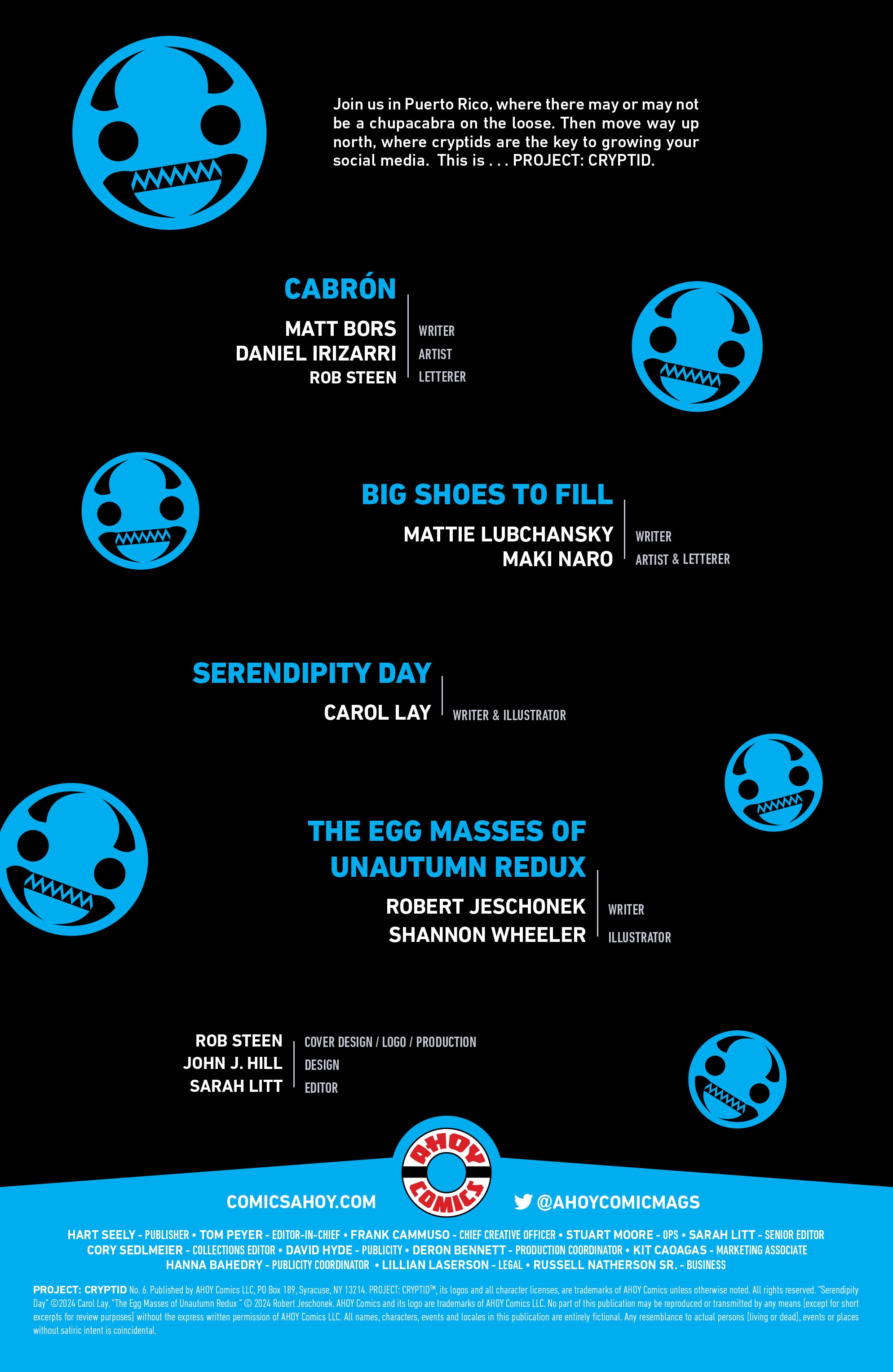 Read online Project Cryptid comic -  Issue #6 - 2