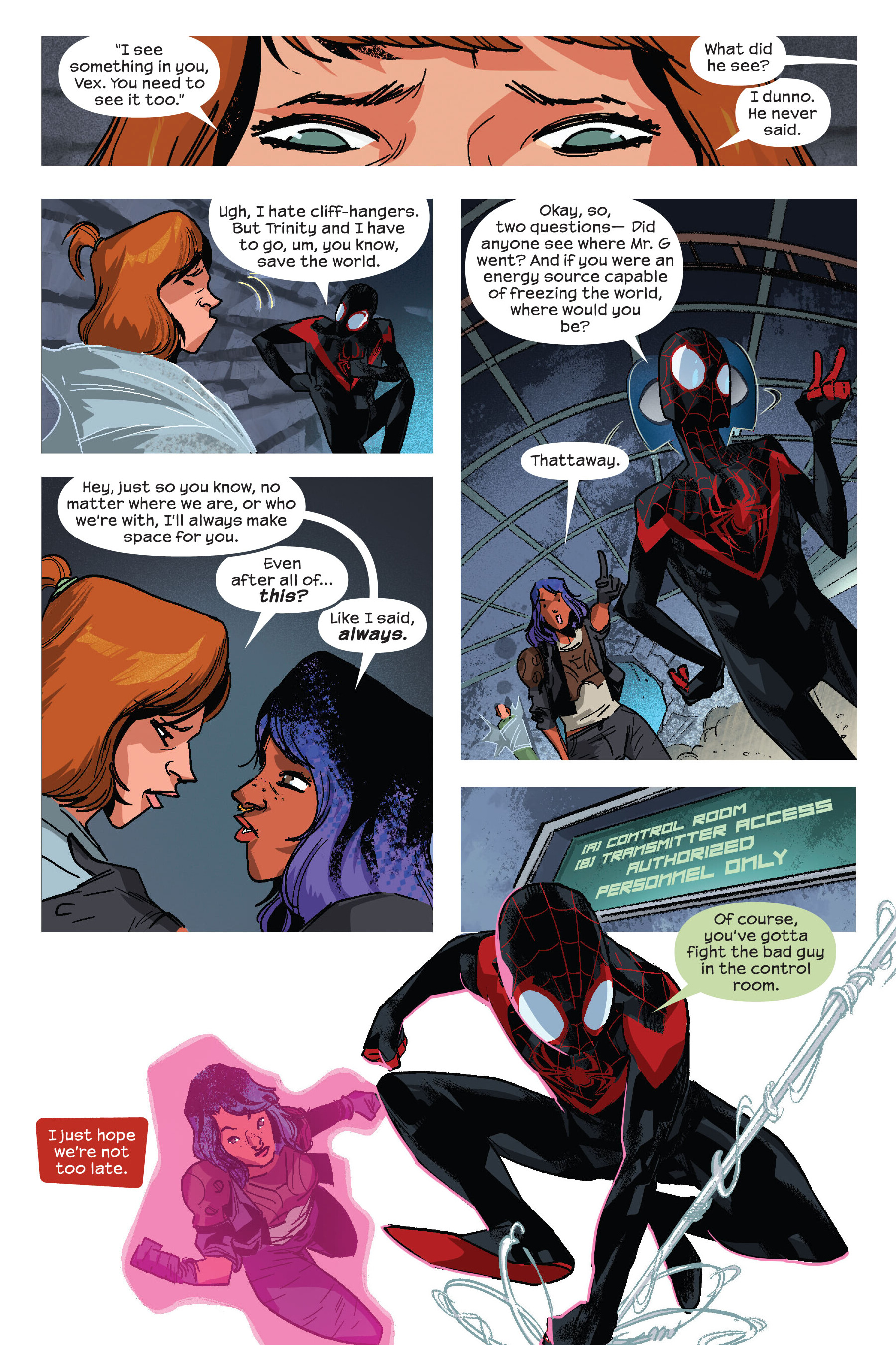 Read online Miles Morales: Stranger Tides comic -  Issue # TPB - 101