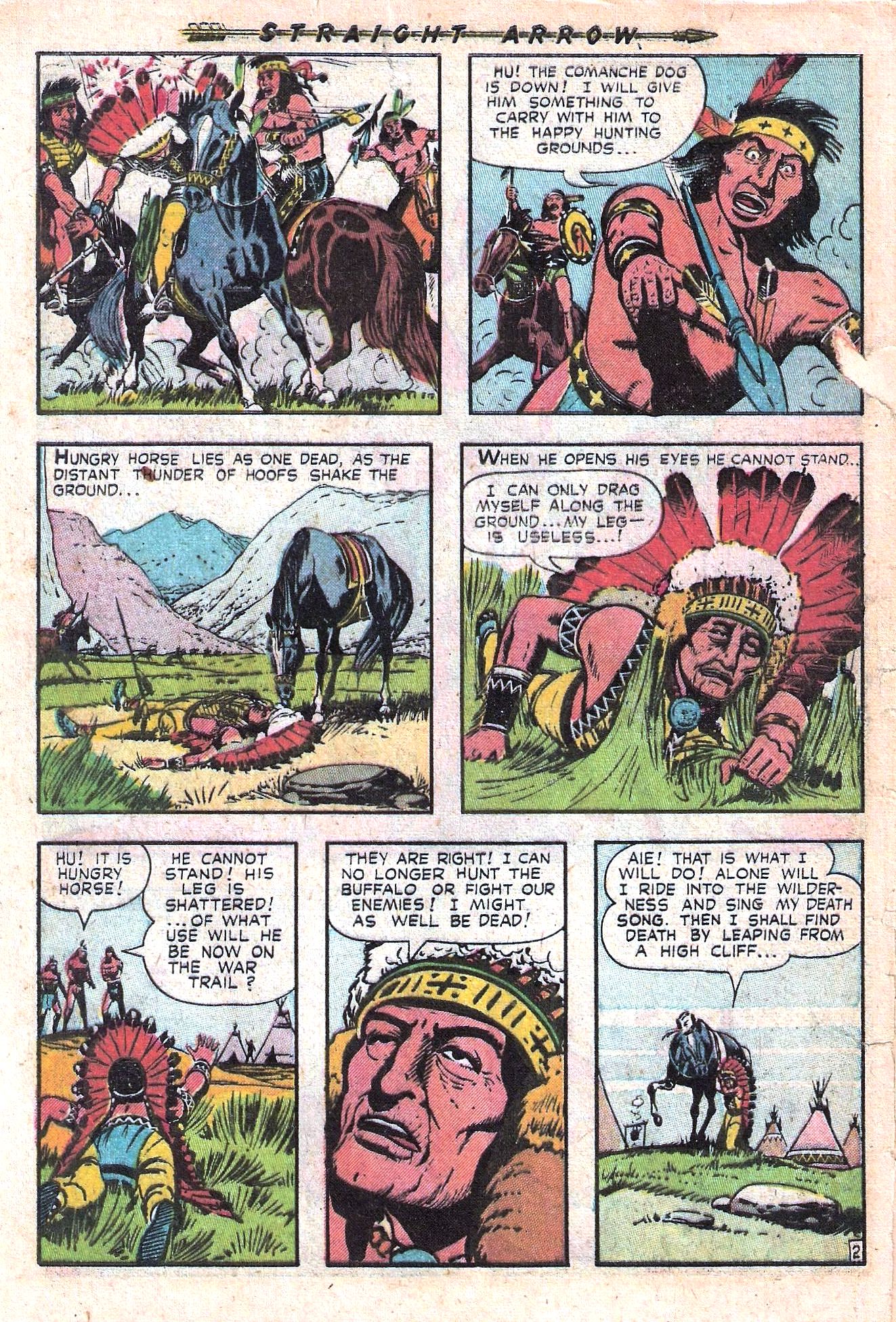 Read online Straight Arrow comic -  Issue #21 - 4