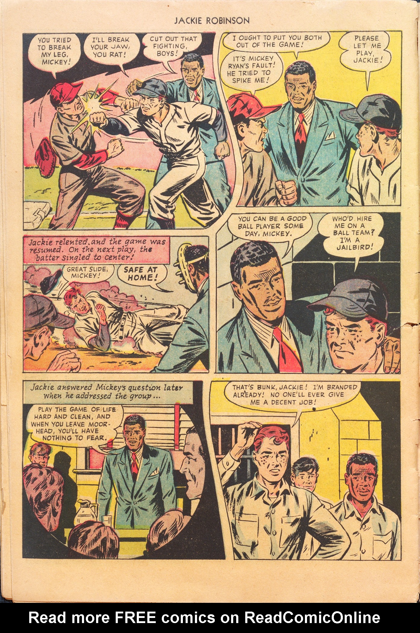 Read online Jackie Robinson comic -  Issue #4 - 29