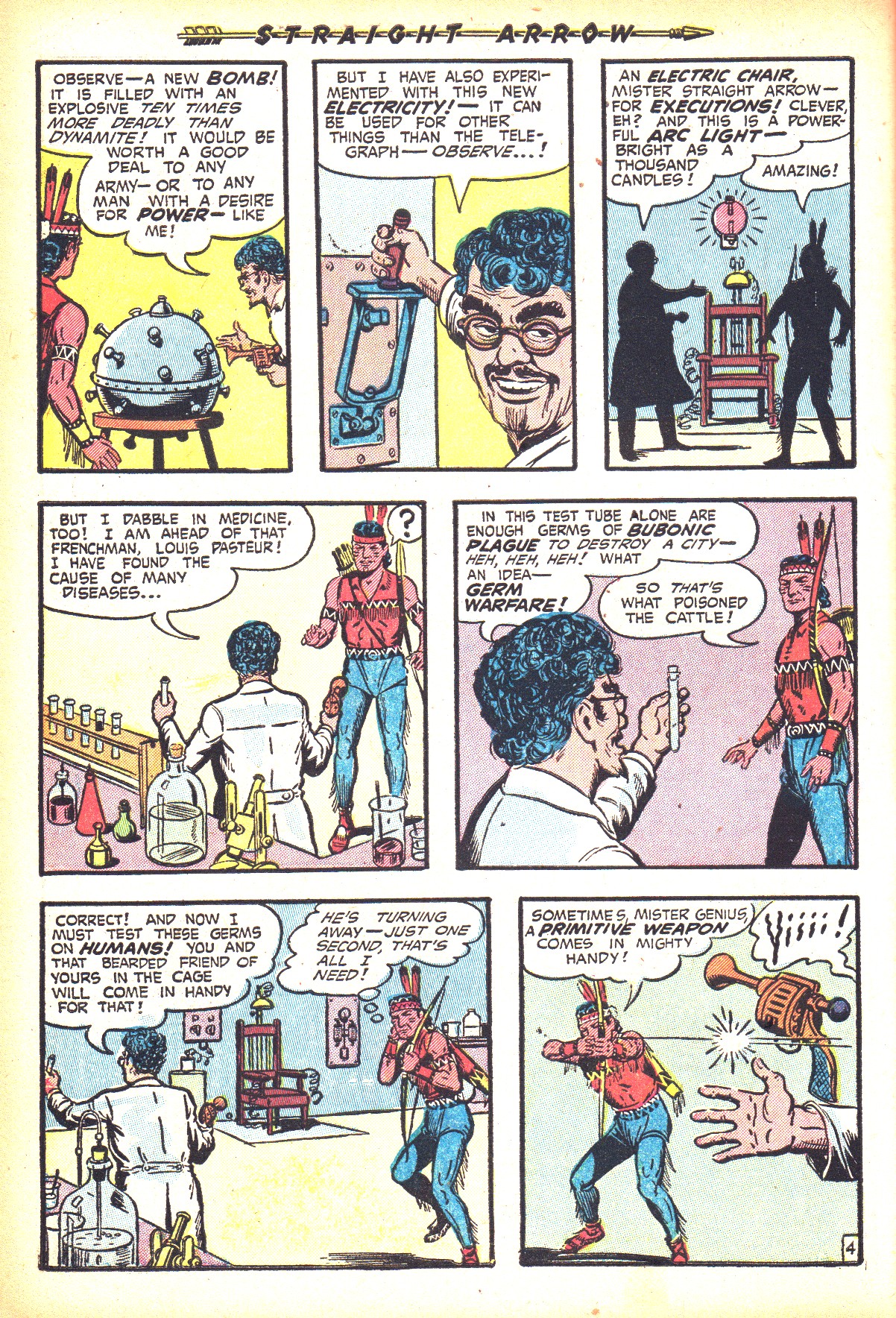 Read online Straight Arrow comic -  Issue #30 - 30