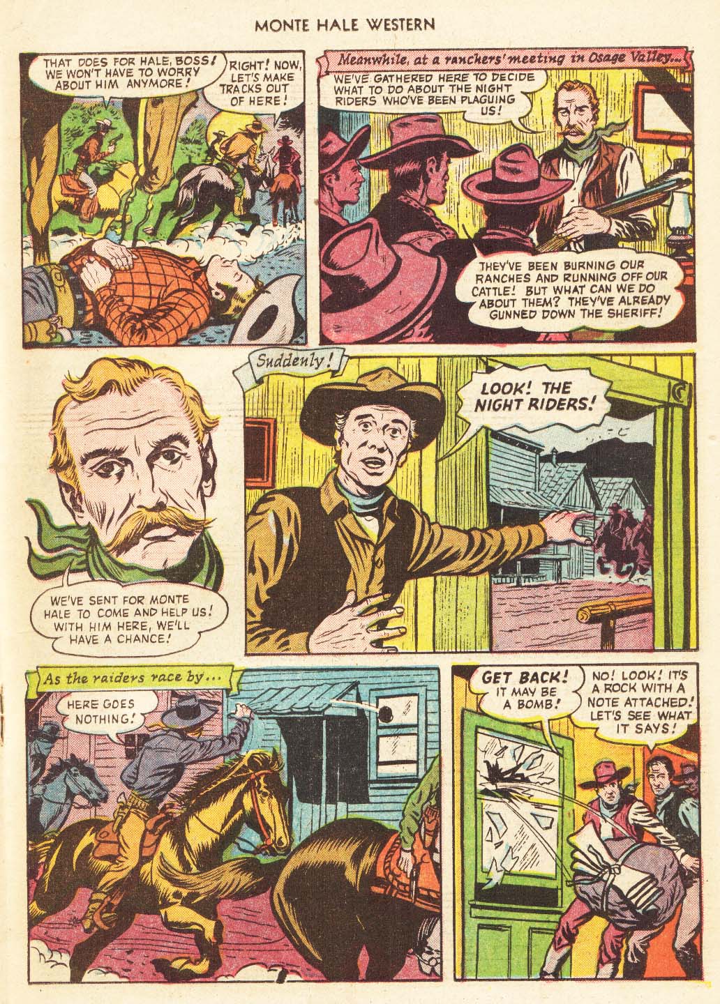 Read online Monte Hale Western comic -  Issue #56 - 26