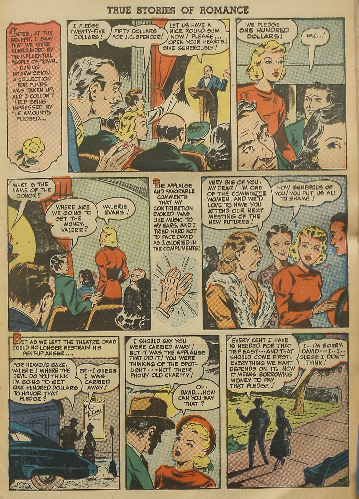Read online True Stories of Romance comic -  Issue #1 - 19