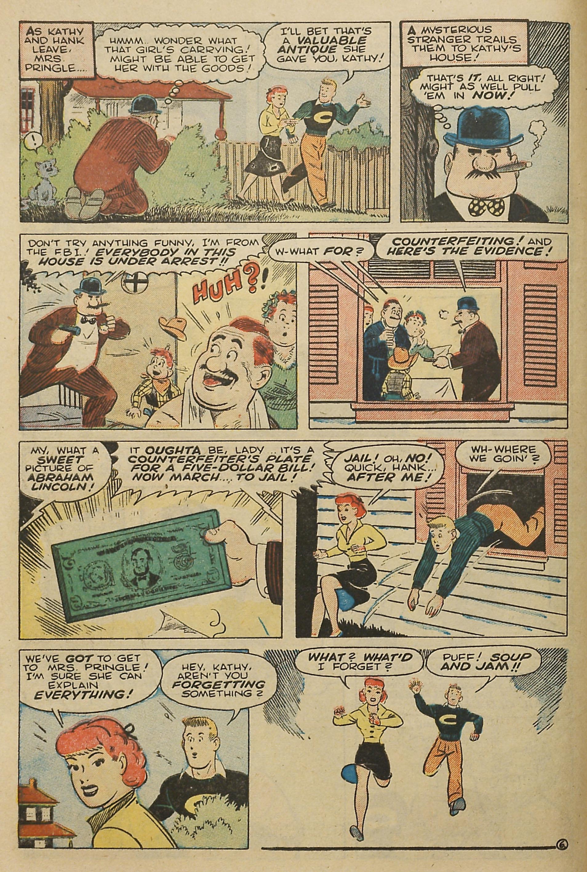 Read online Kathy (1949) comic -  Issue #5 - 8